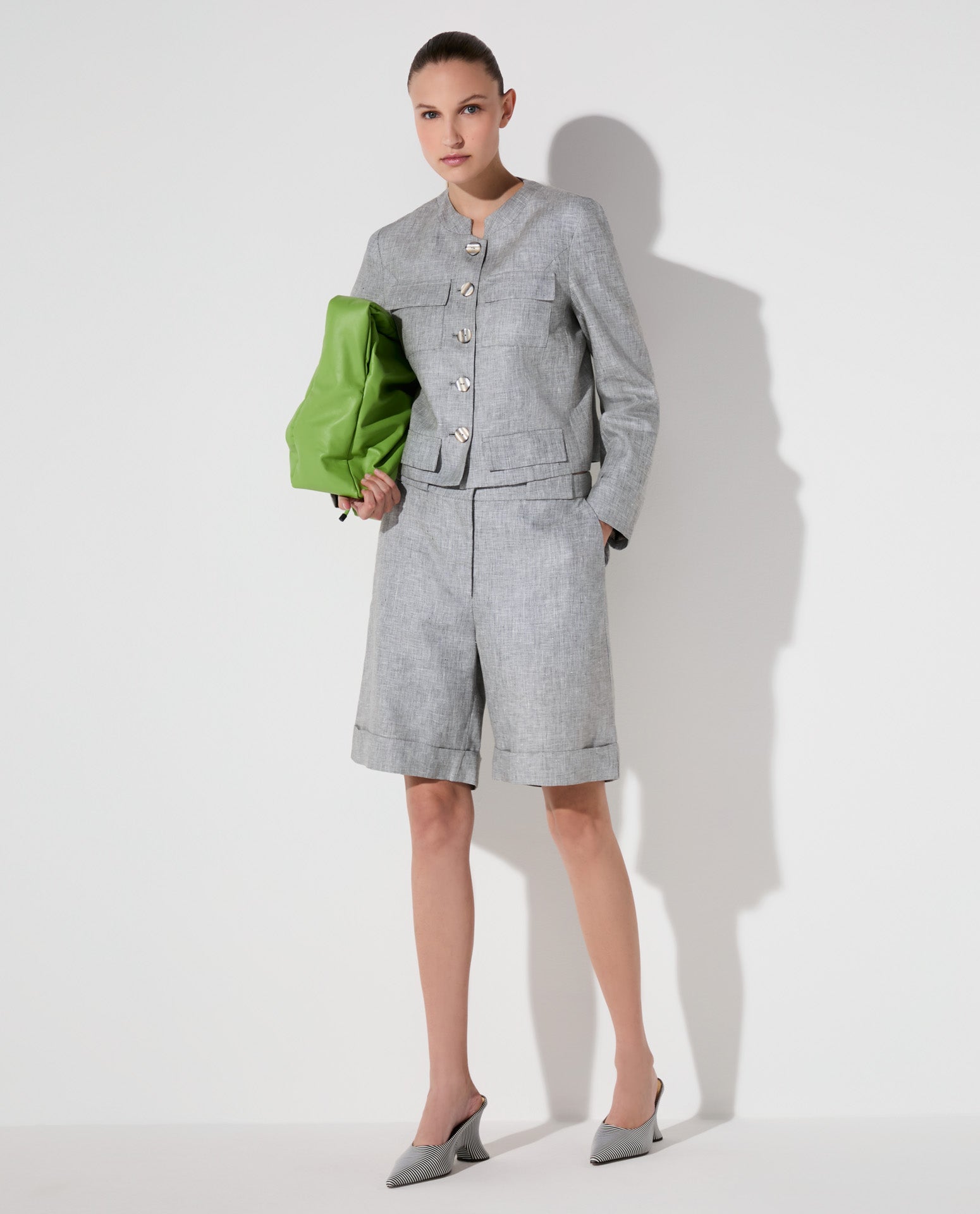 Casaqueto Lafort Acinturado Olga Linho