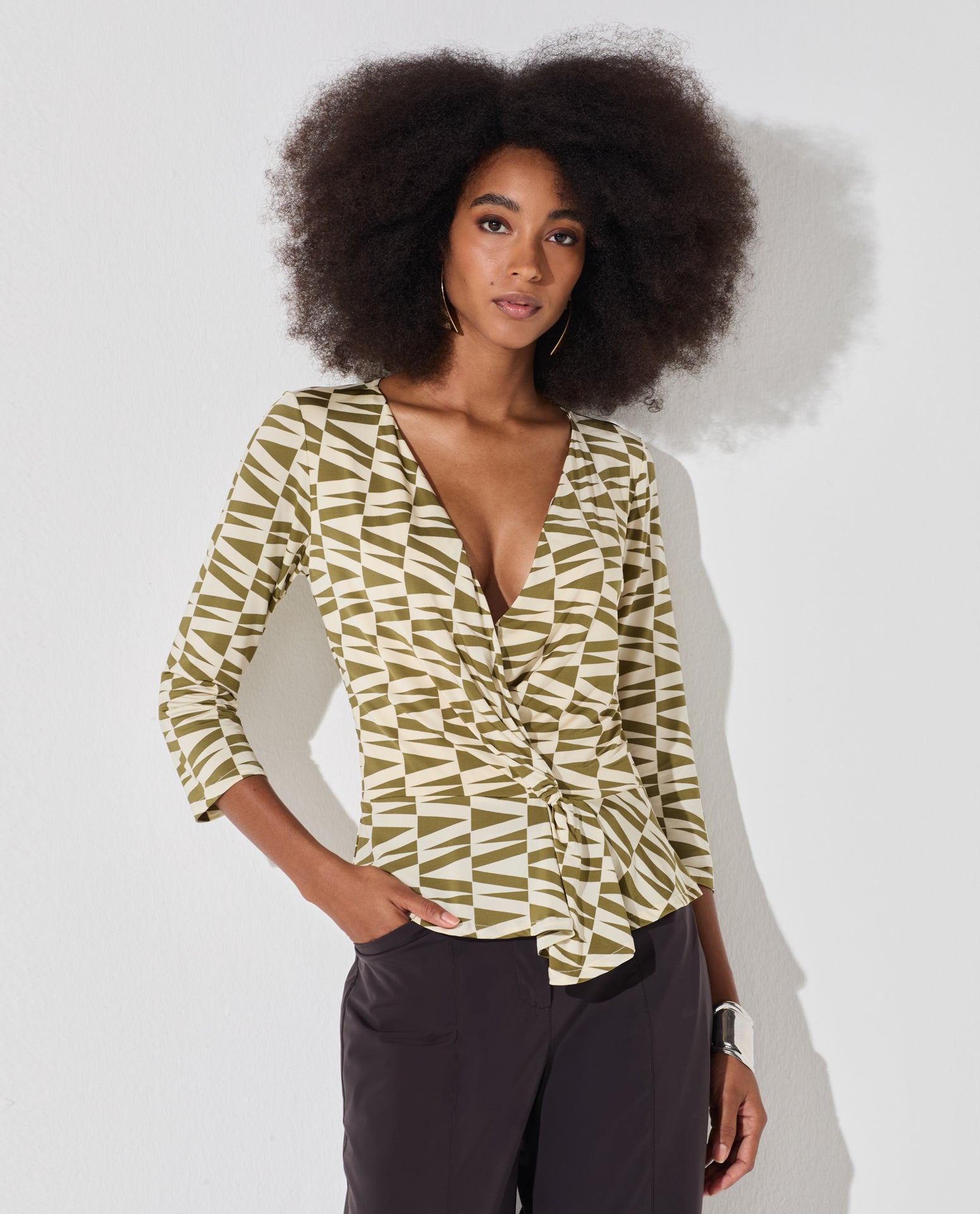 Blusa Lafort Cachecouer Liz Malha