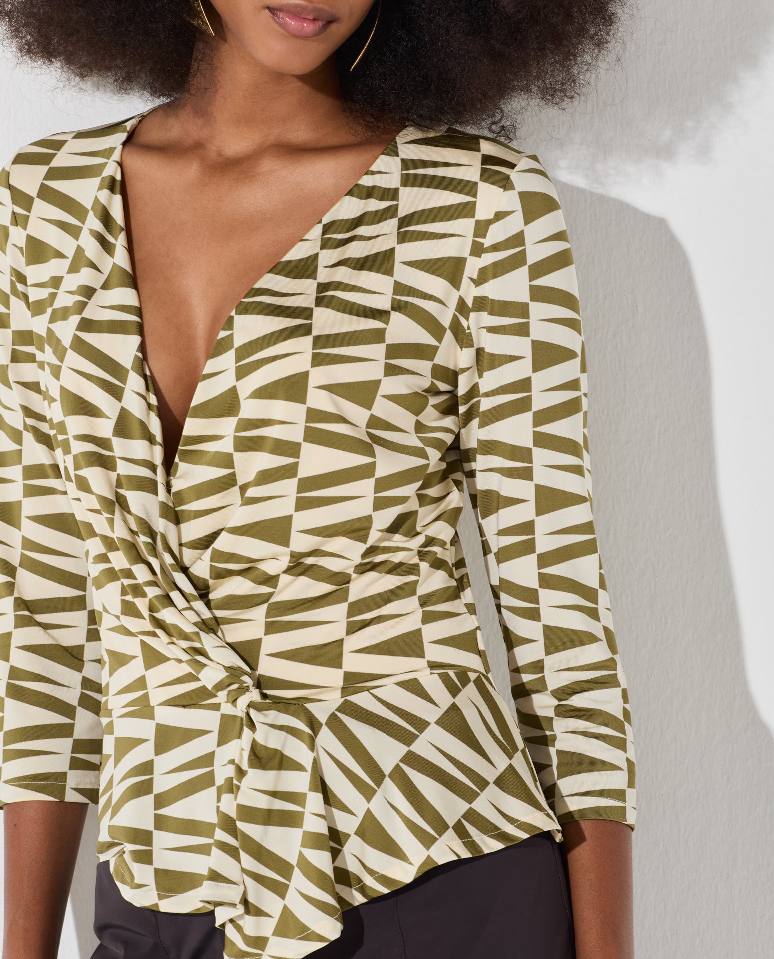 Blusa Lafort Cachecouer Liz Malha