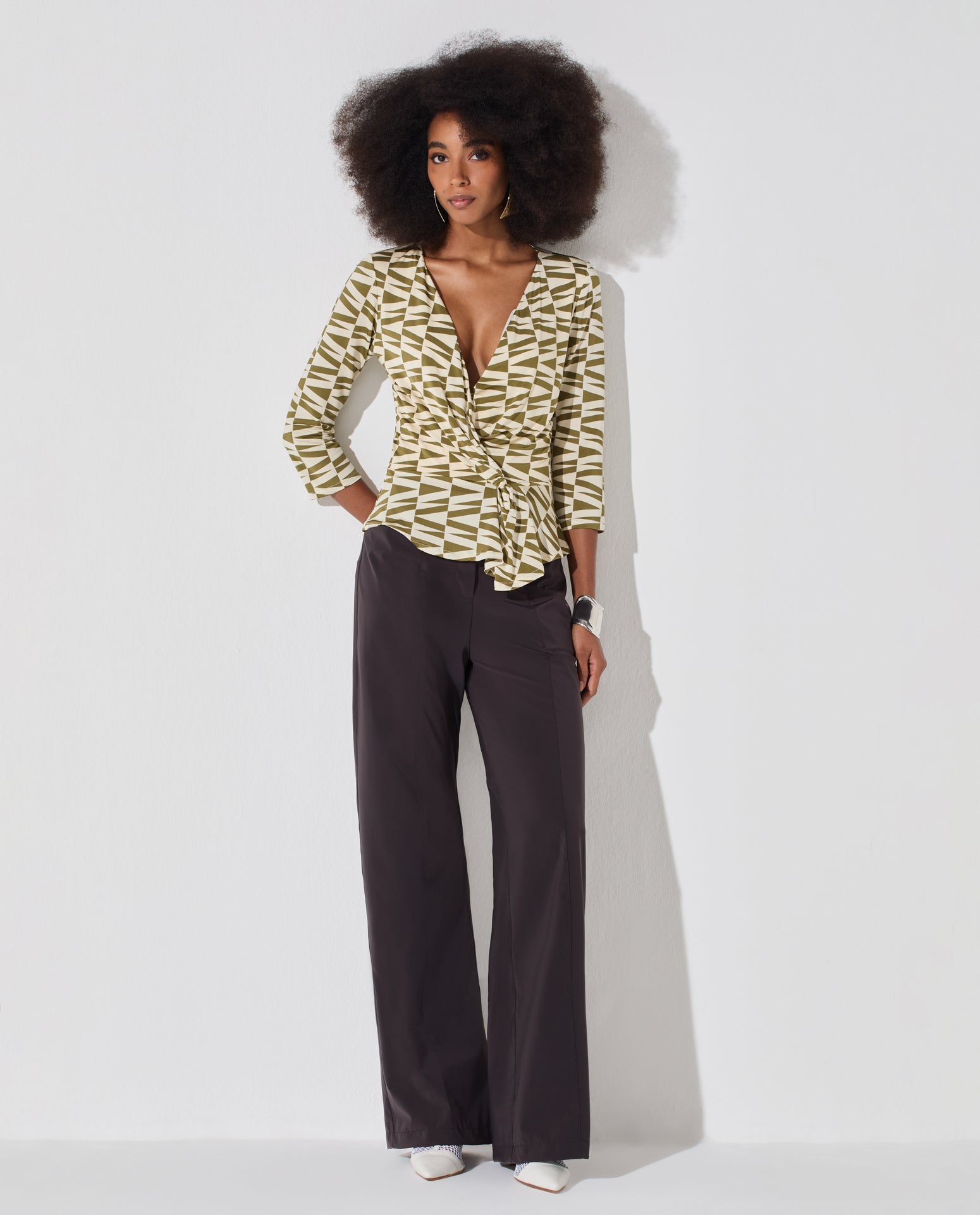 Blusa Lafort Cachecouer Liz Malha