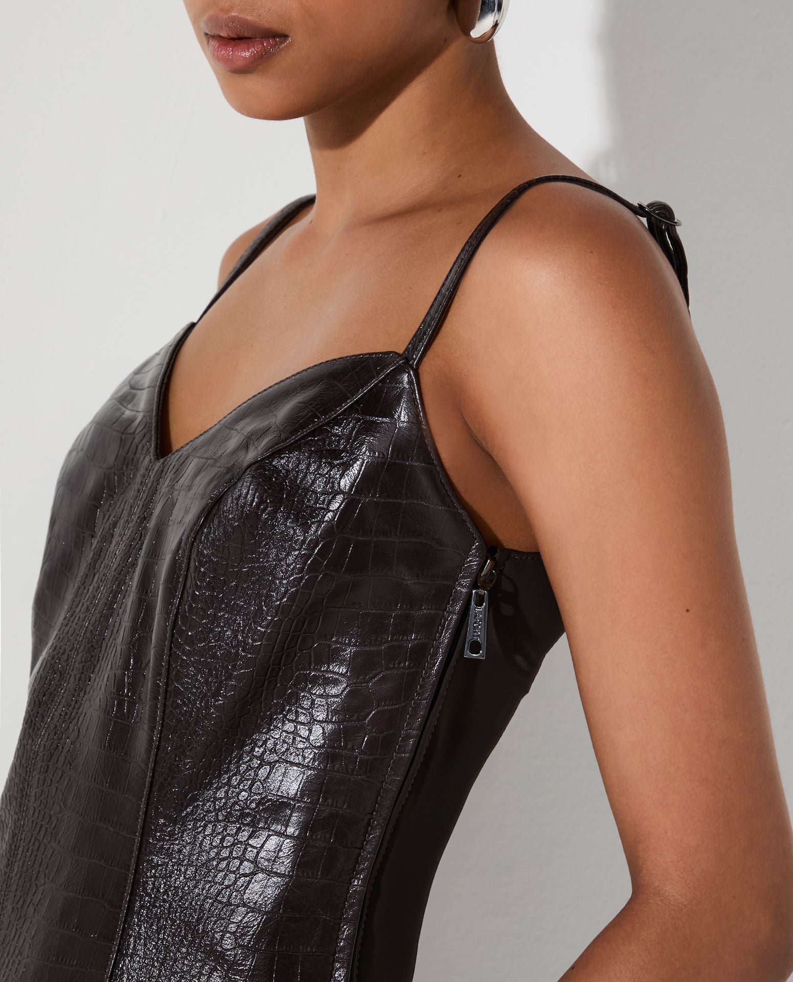 Top Lafort Com Alcas Lauren Couro