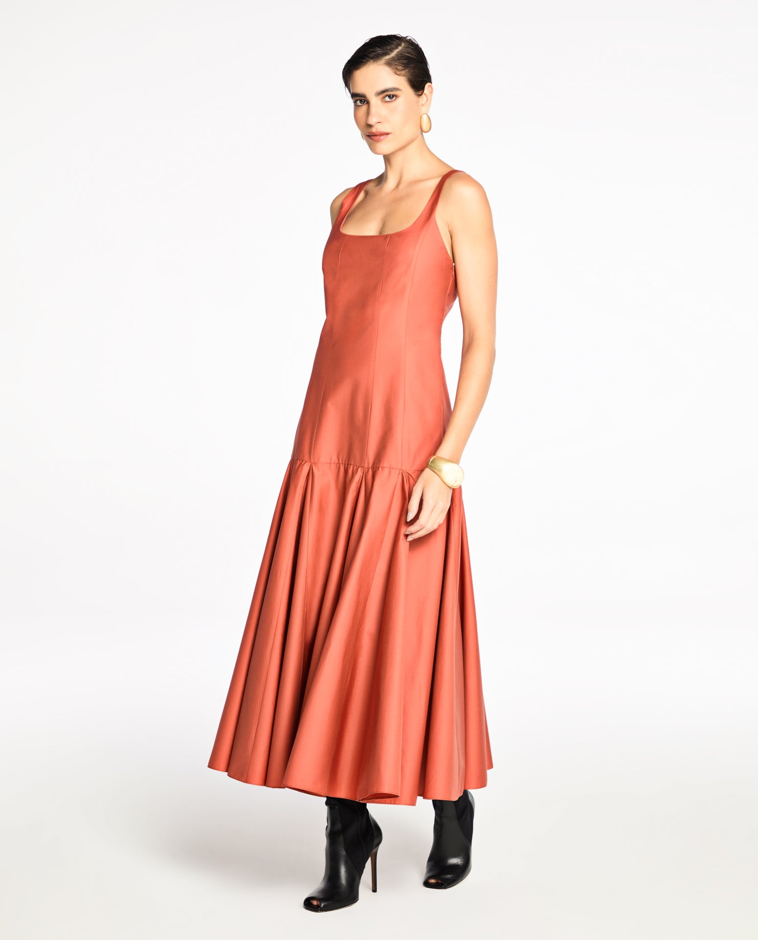 Vestido Lafort Midi Melanie High Cotton