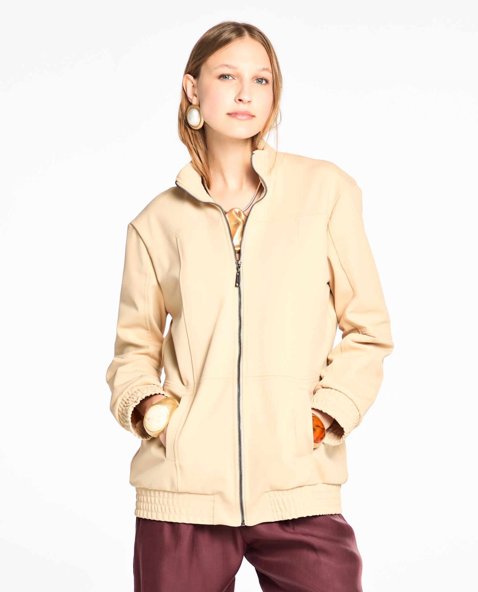 Casaco Lafort Reto Pérola Technoblock®