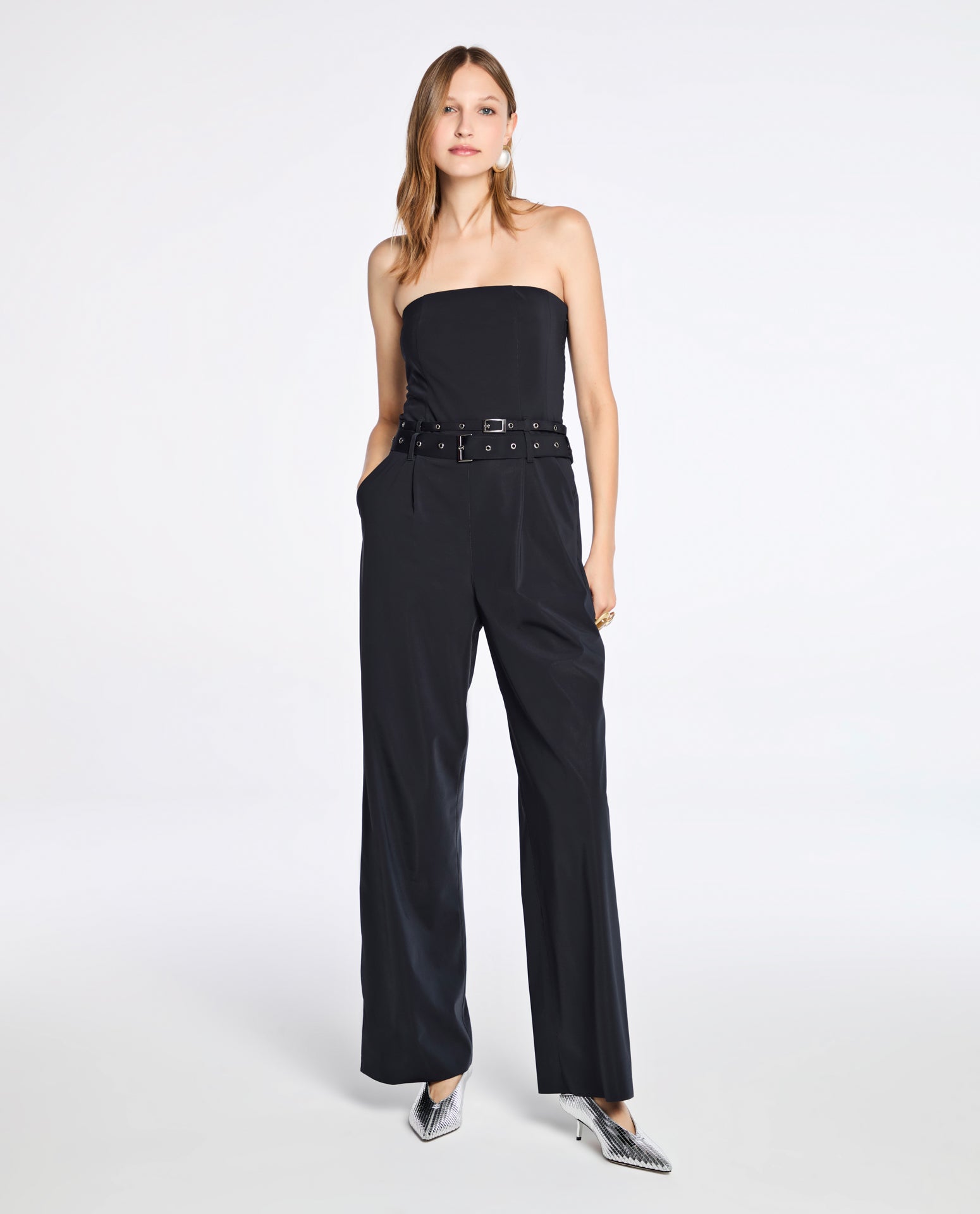 Macacão Lafort Sem Alça Violet Edge Block®