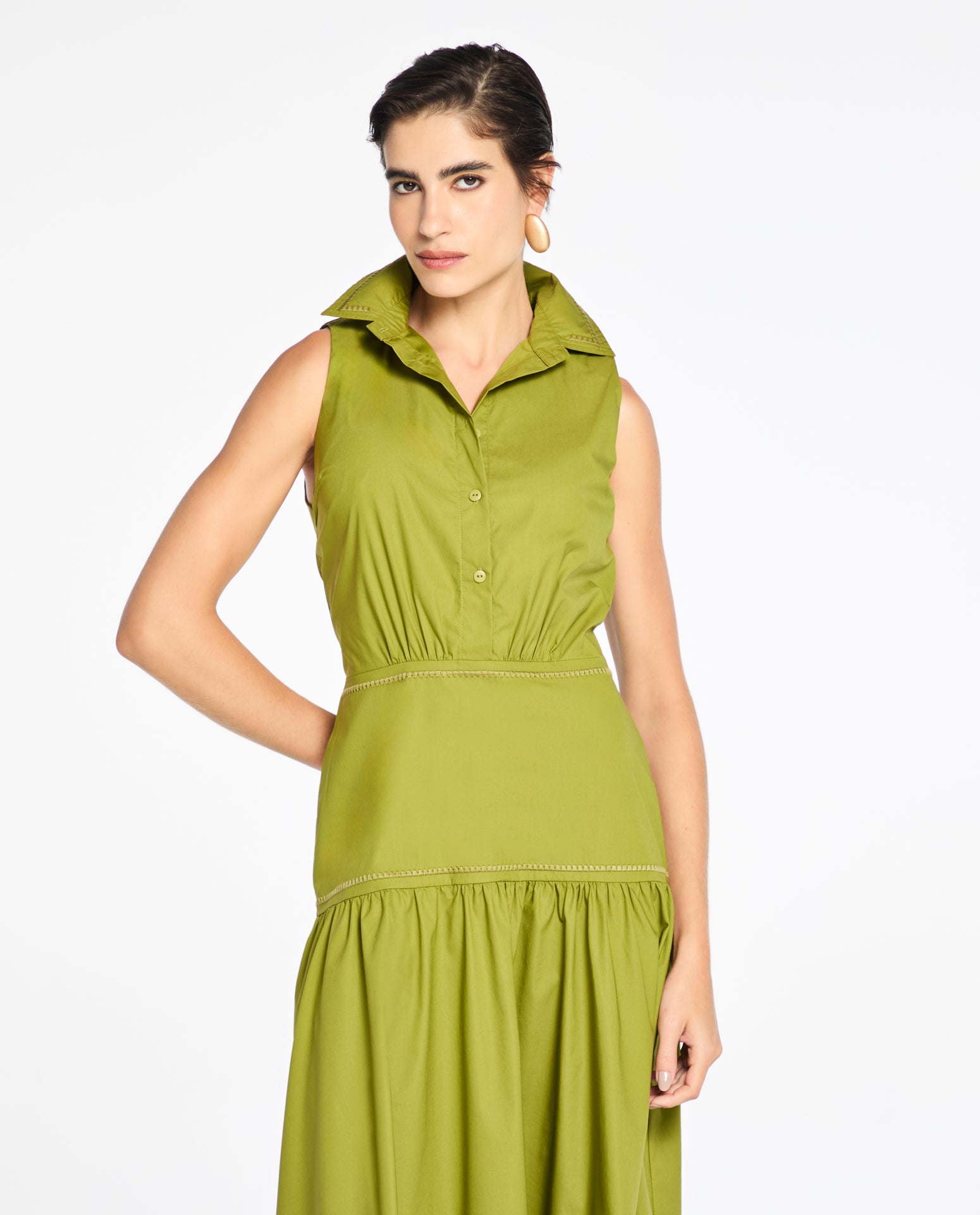 Vestido Lafort Midi Tabatha High Cotton