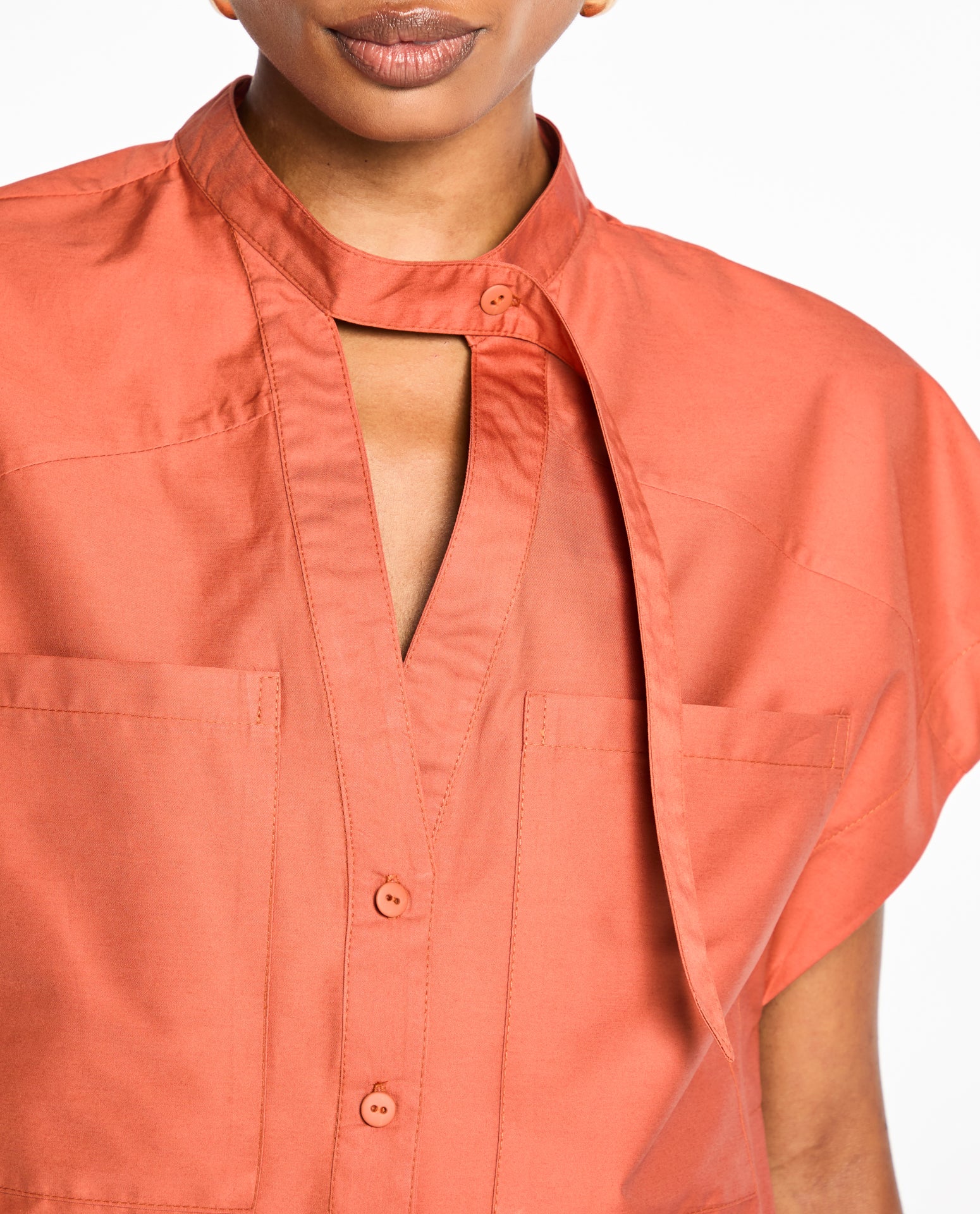 Blusa Lafort Manga Curta Tabatha High Cotton