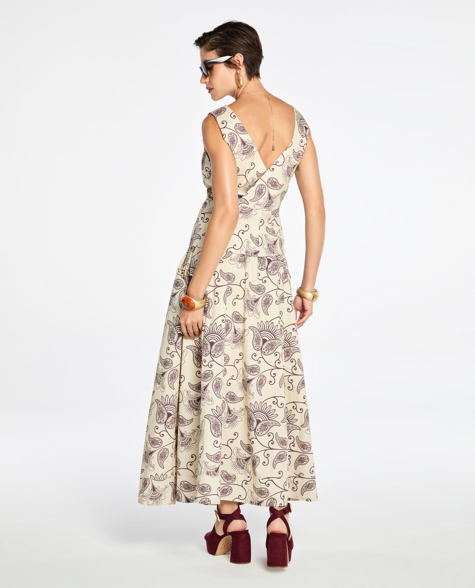 Saia Lafort Midi Tati High Cotton Estampado