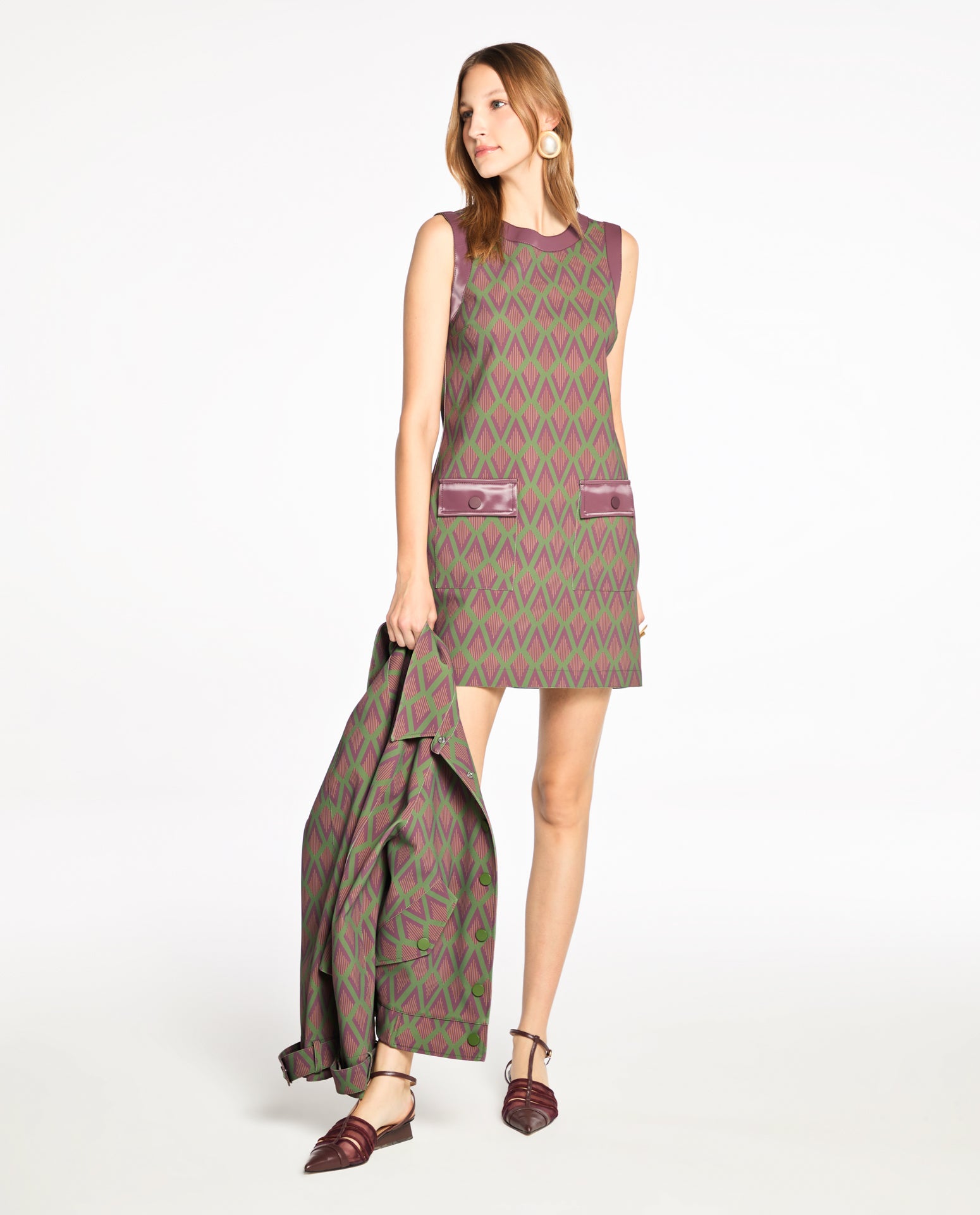 Vestido Lafort Mini Thay Technoblock® Estampado