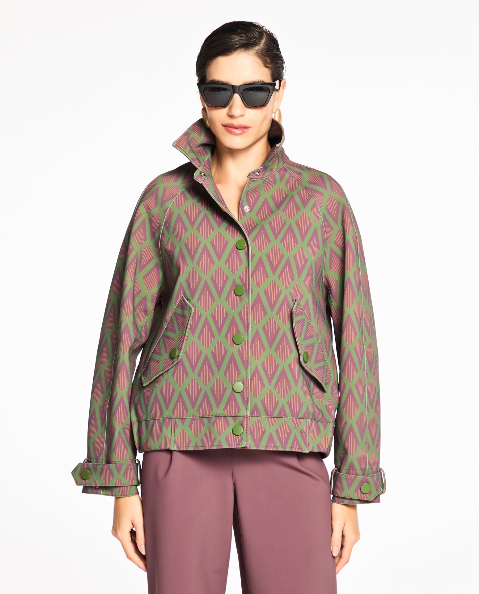 Casaco Lafort Amplo Thay Technoblock® Estampado