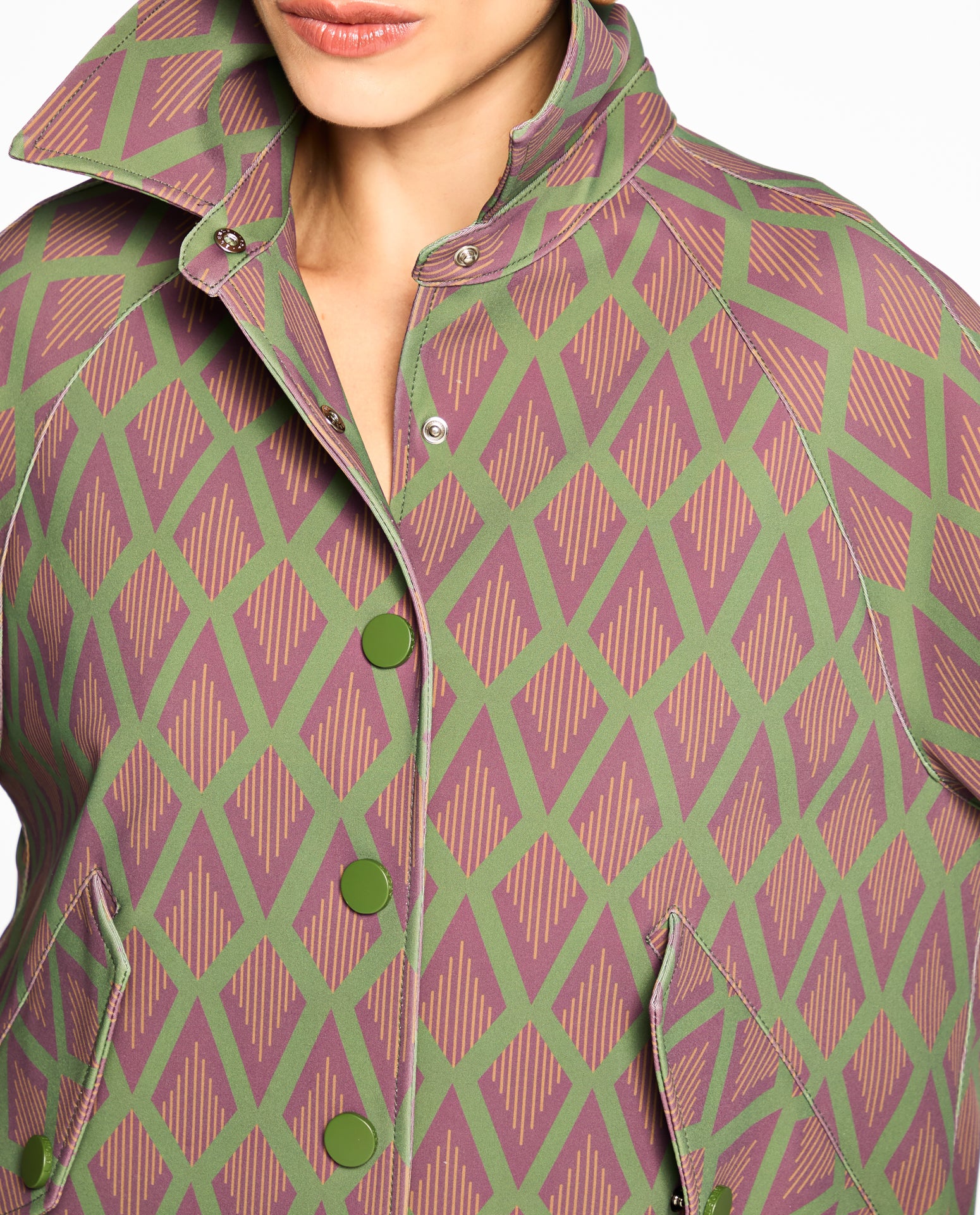 Casaco Lafort Amplo Thay Technoblock® Estampado