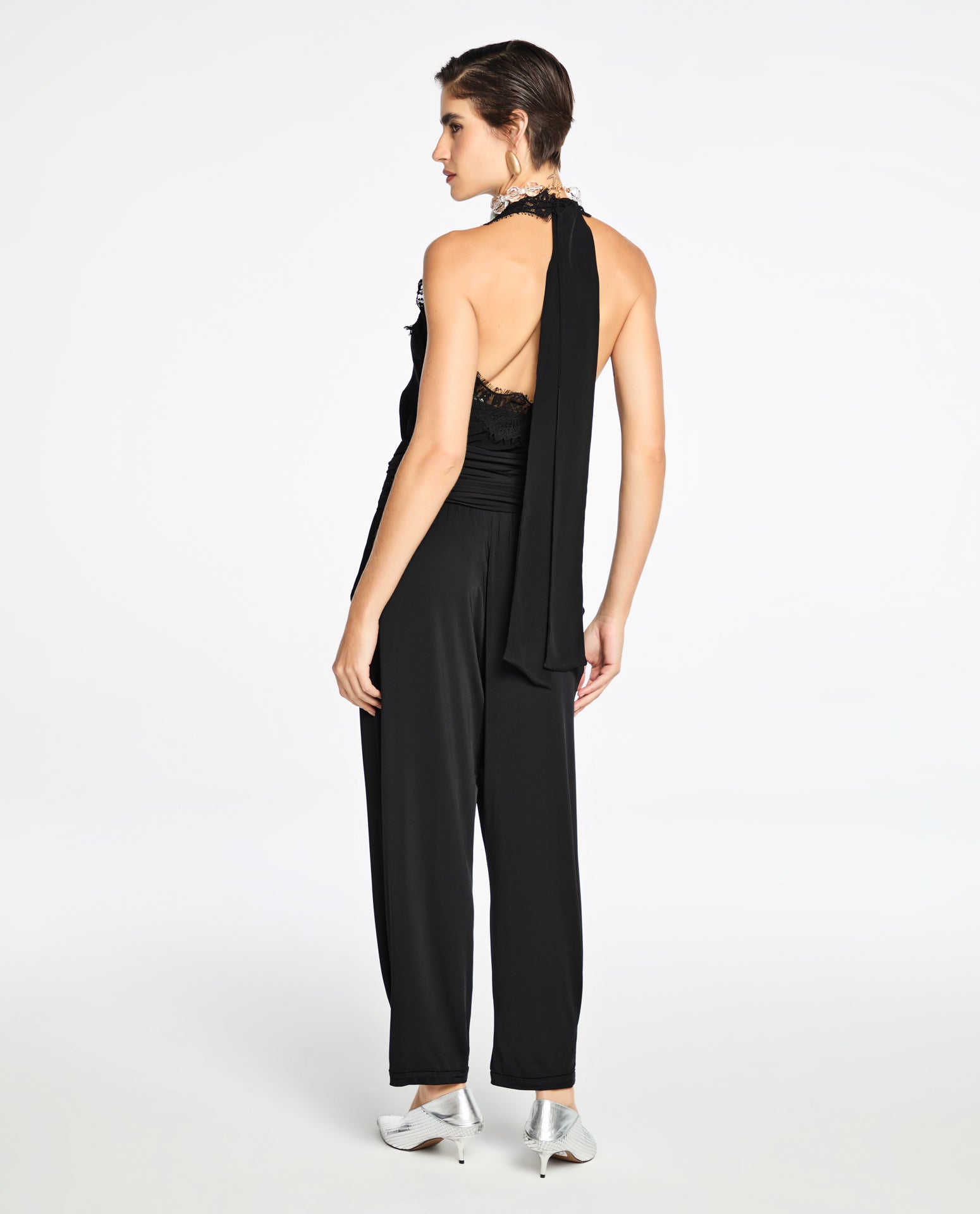 Blusa Lafort Frente Única Babi Crepe Leve