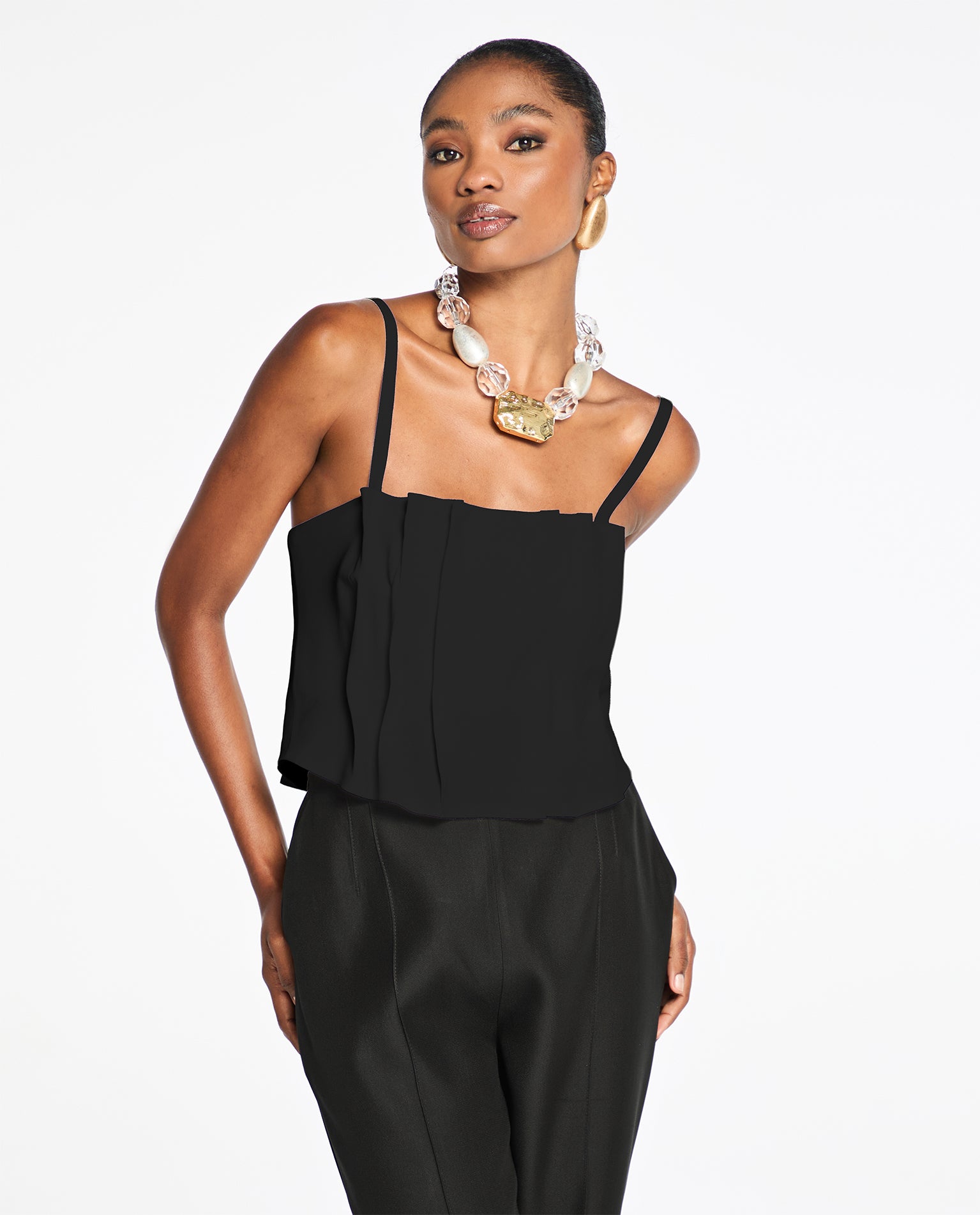 Top Lafort Franzidos Fabiola Crepe Patou