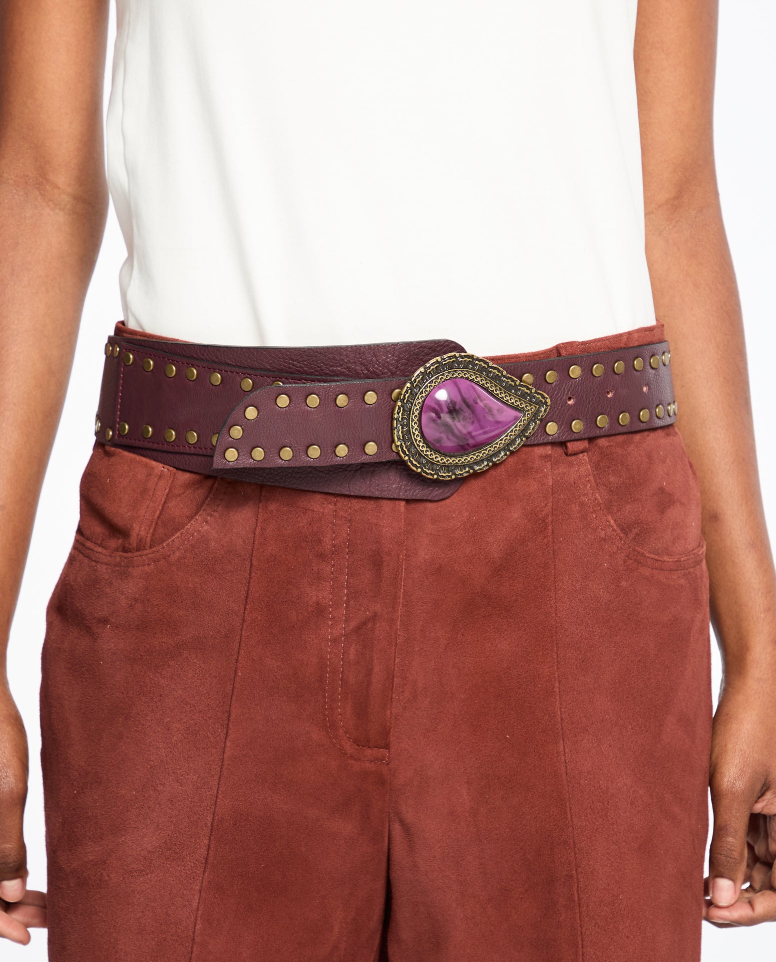 Cinto Lafort Cashmere Josephine Couro