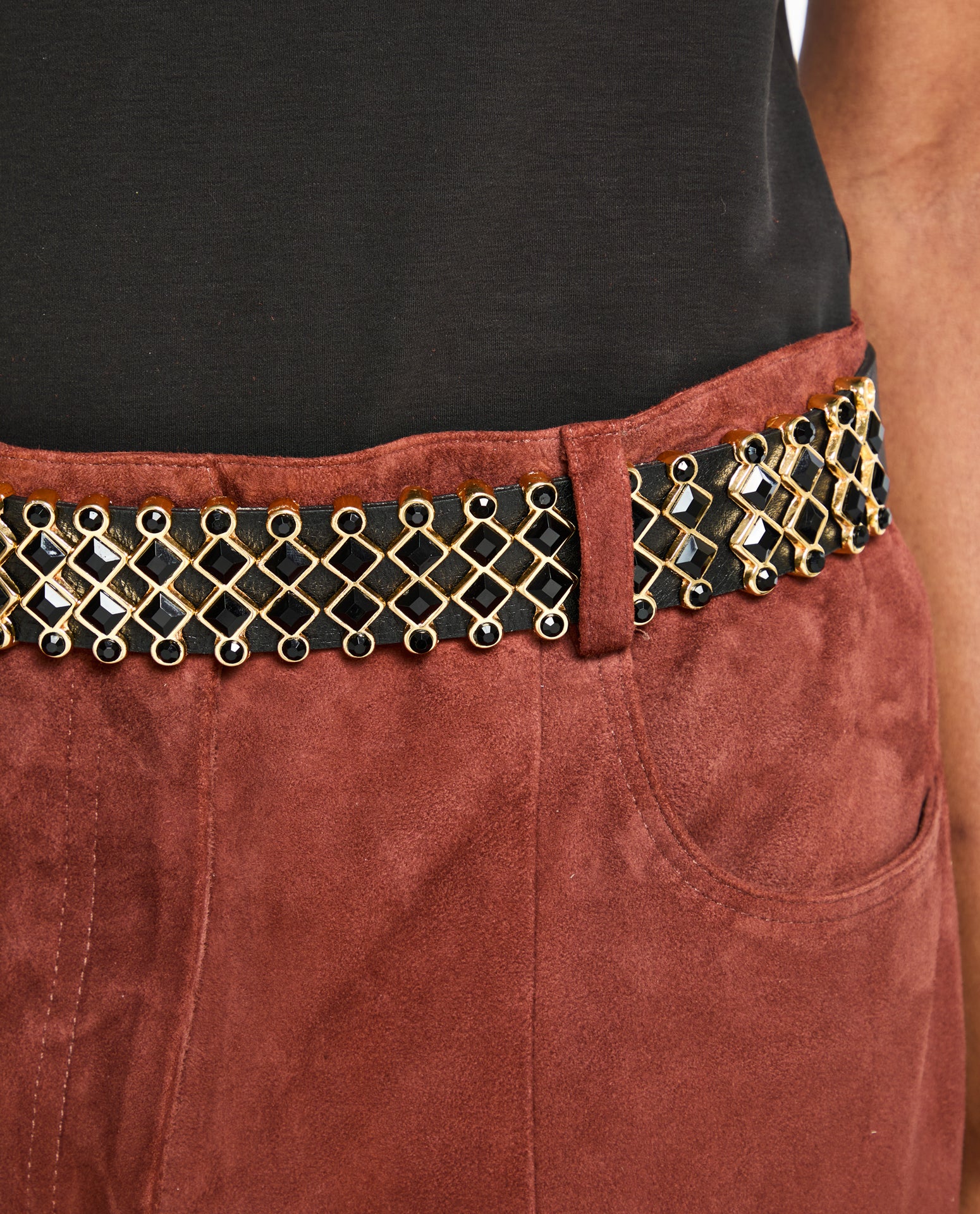 Cinto Lafort Metais Amabel Couro