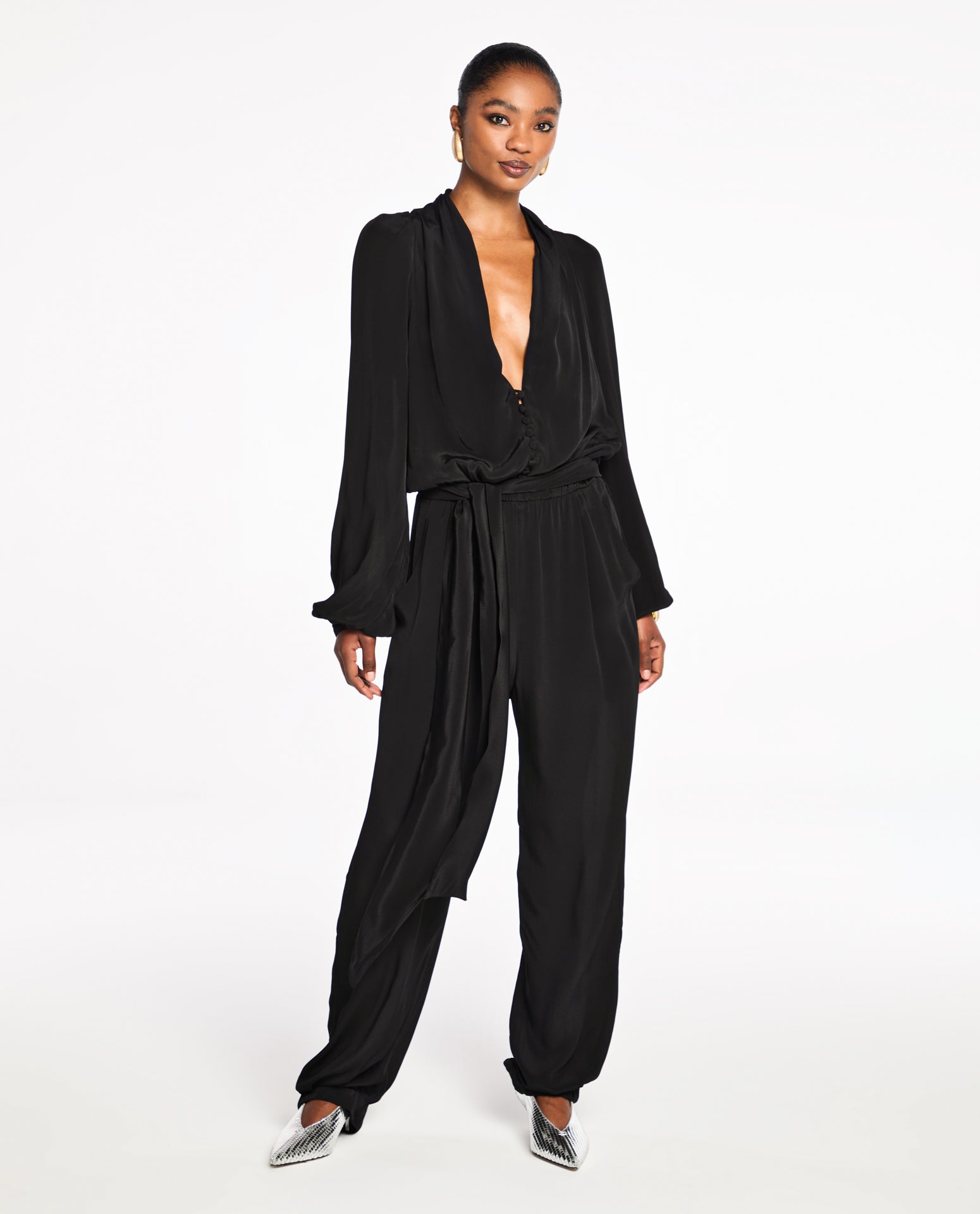 Macacão Lafort Fabrízia Crepe Leve