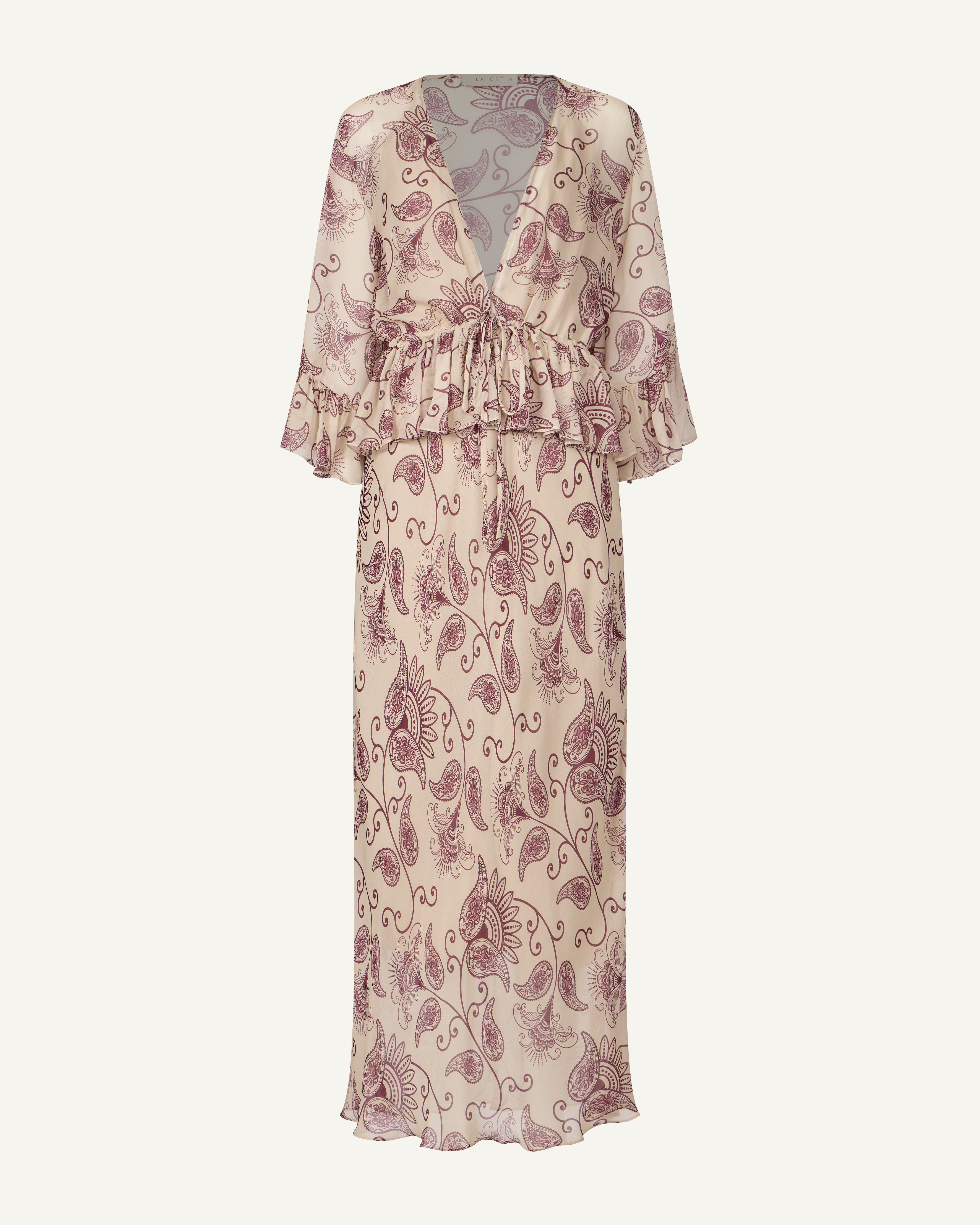 Vestido Lafort Trasparência Cherie Georgette