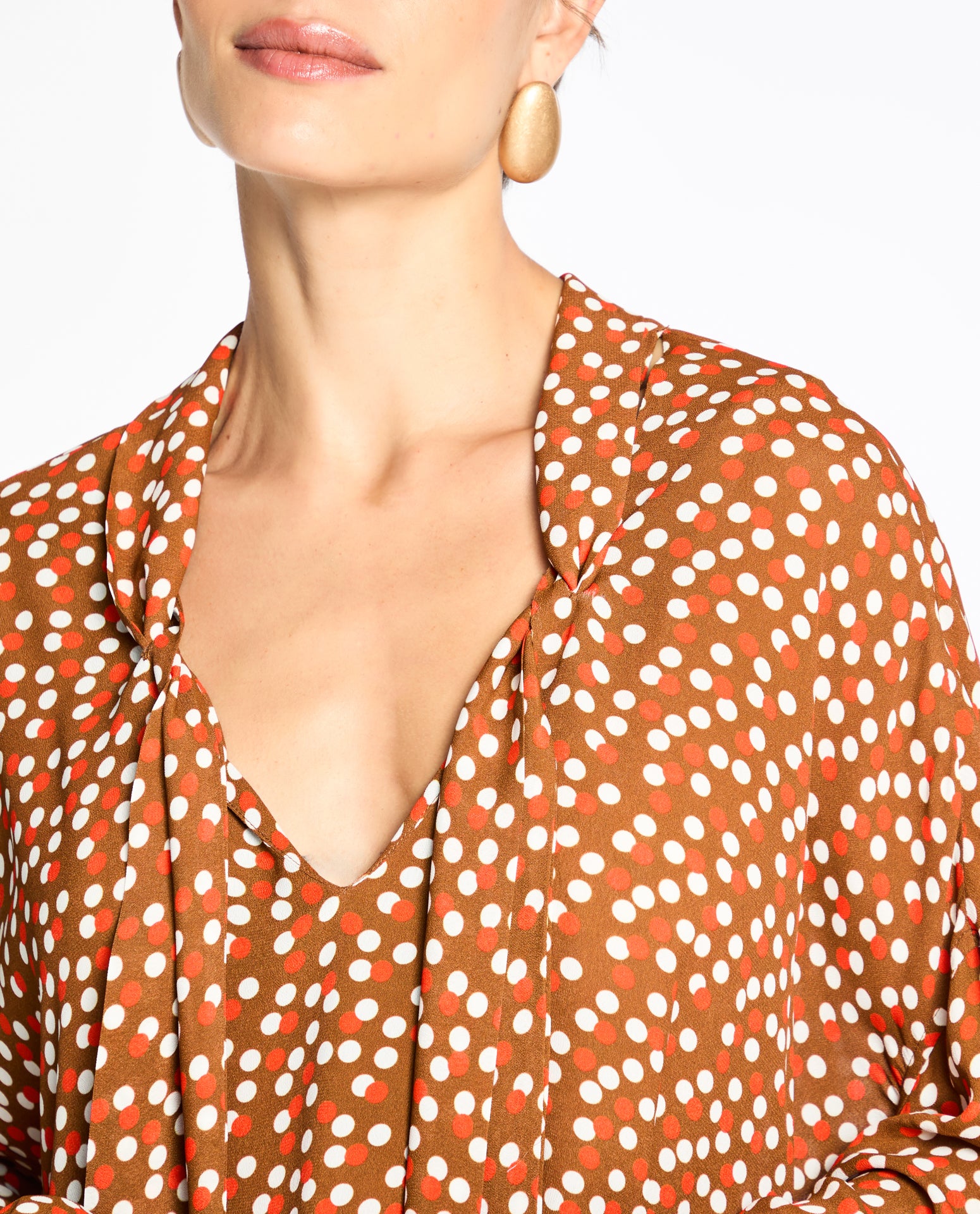 Blusa Lafort Solta Giselda Crepe Leve