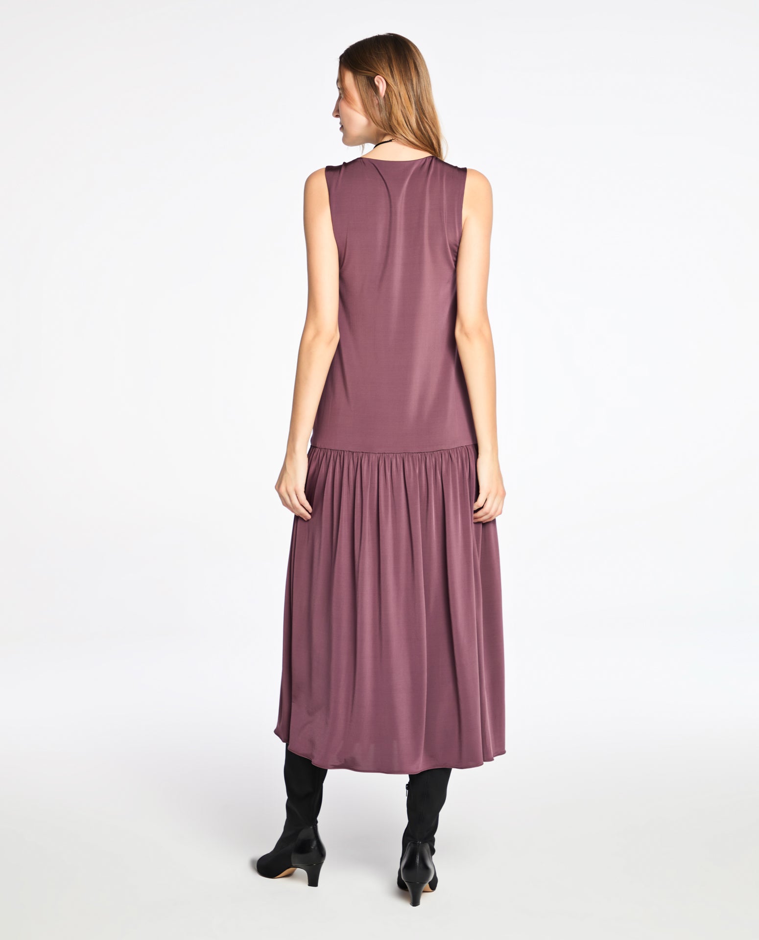 Vestido Lafort Midi Ebony Jersey