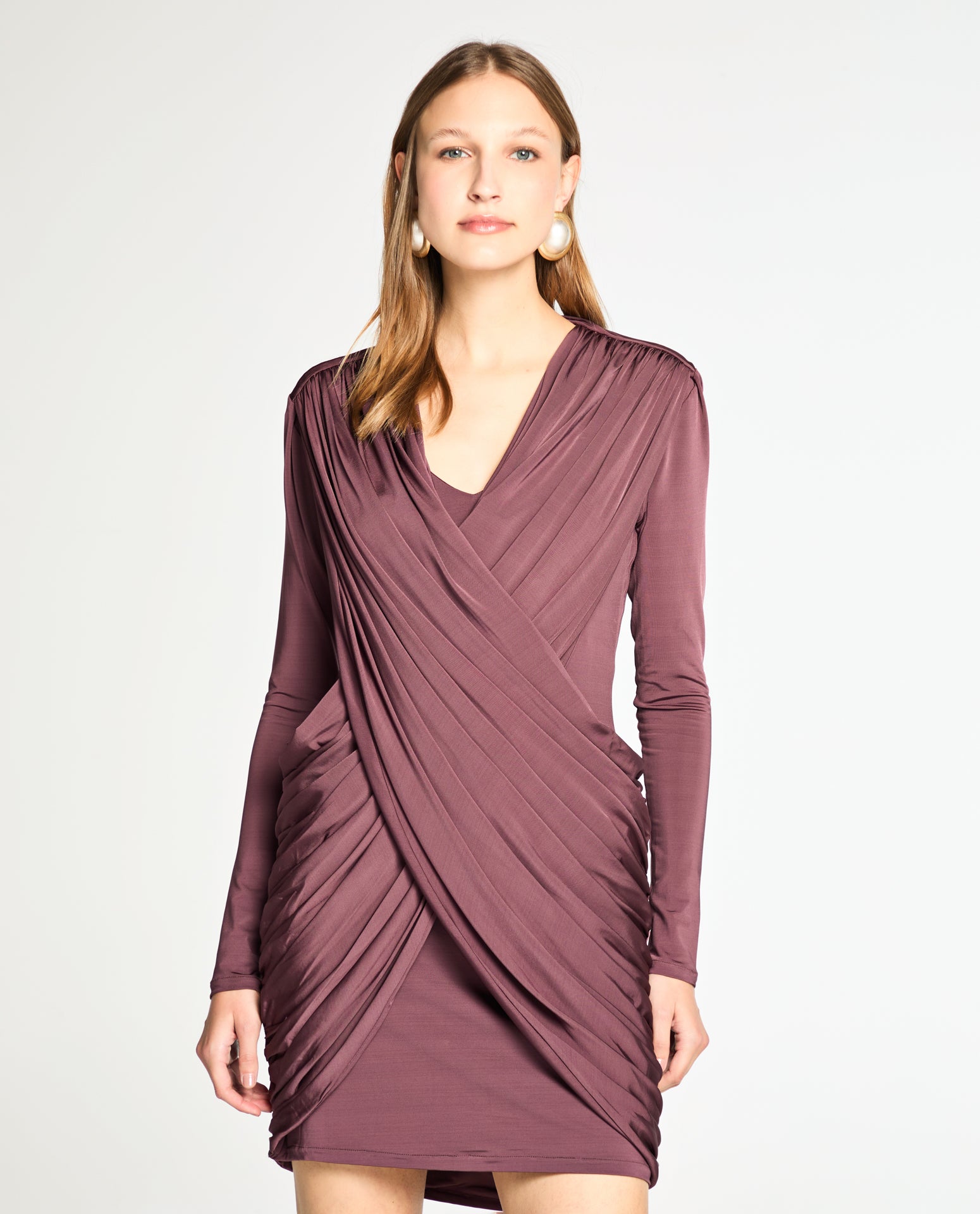 Vestido Lafort Cruzado Izza Jersey