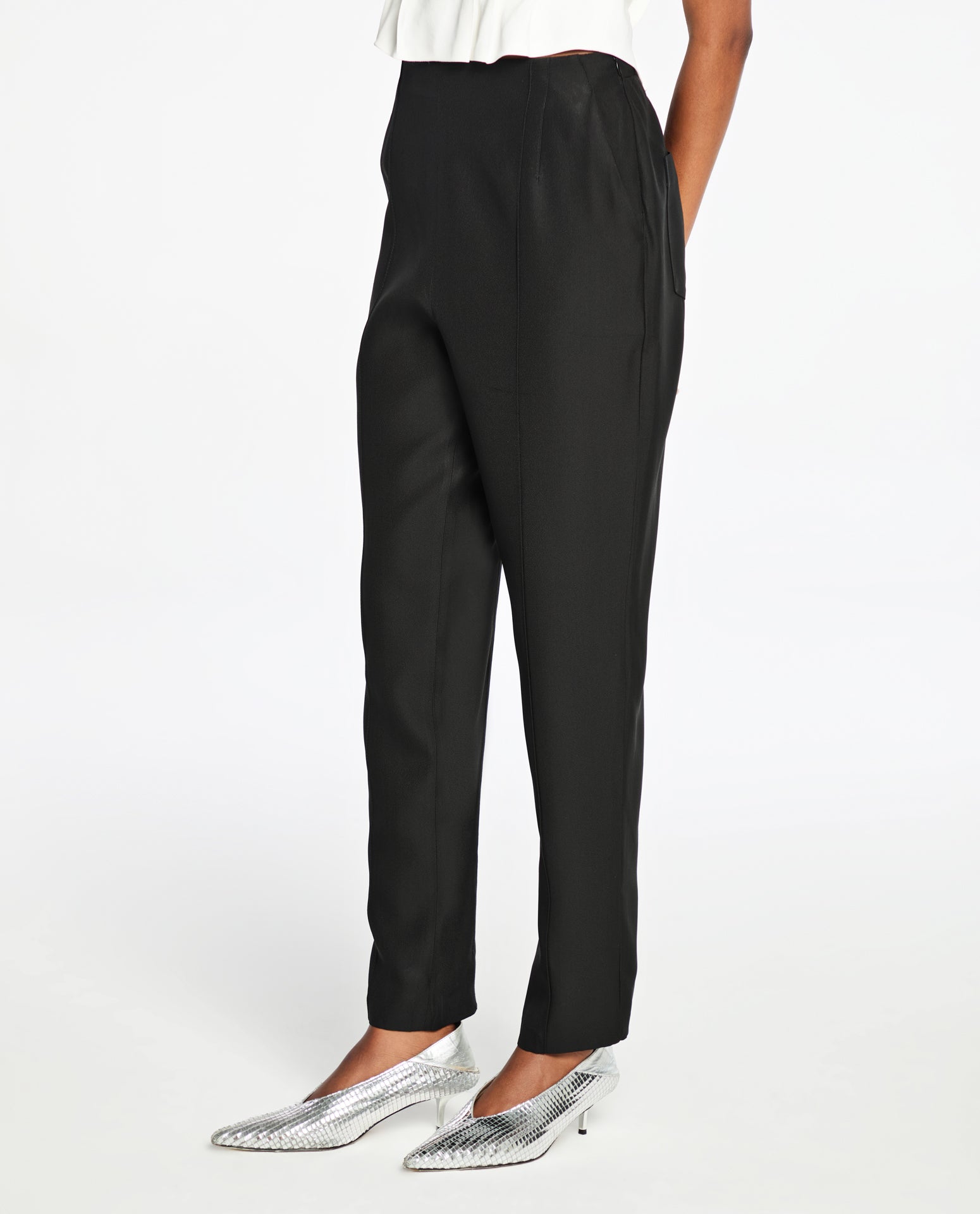 Calça Lafort Sem Cós Fabiola Crepe Patou