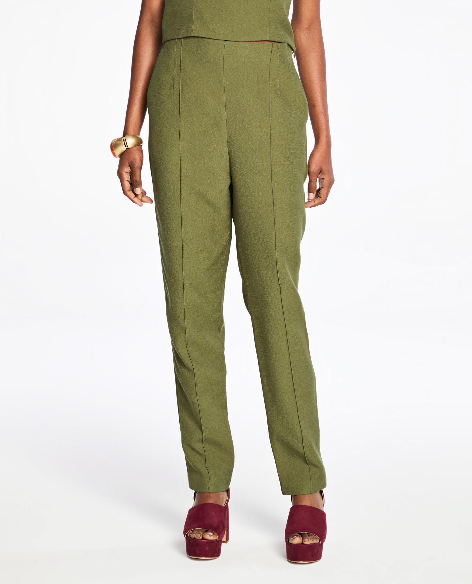 Calça Lafort Sem Cós Fabiola Crepe Patou