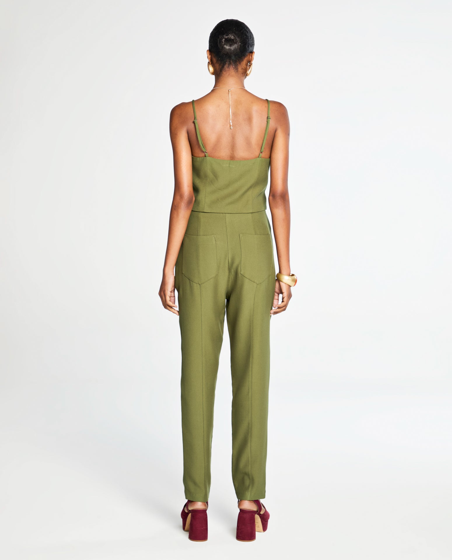 Calça Lafort Sem Cós Fabiola Crepe Patou
