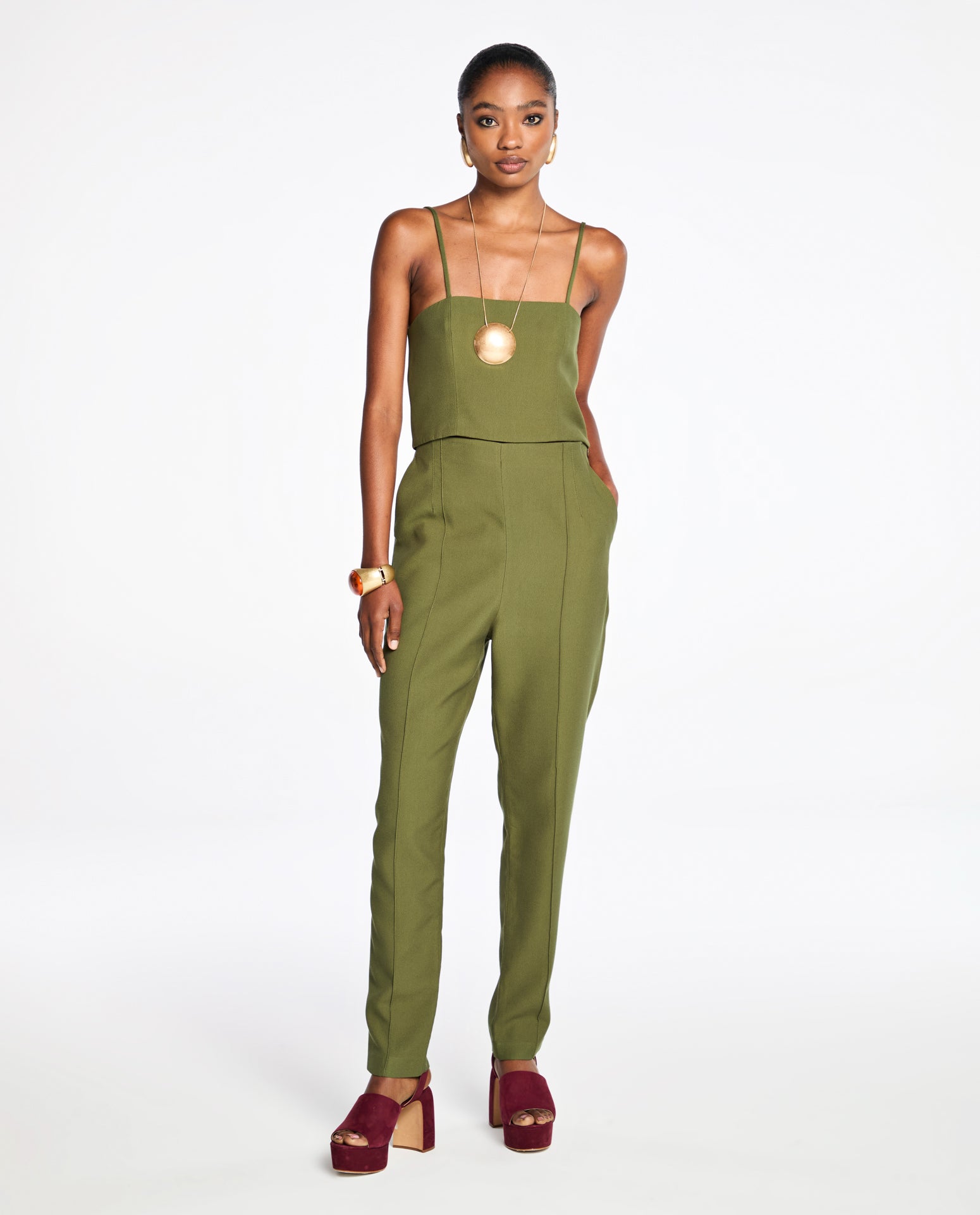 Calça Lafort Sem Cós Fabiola Crepe Patou