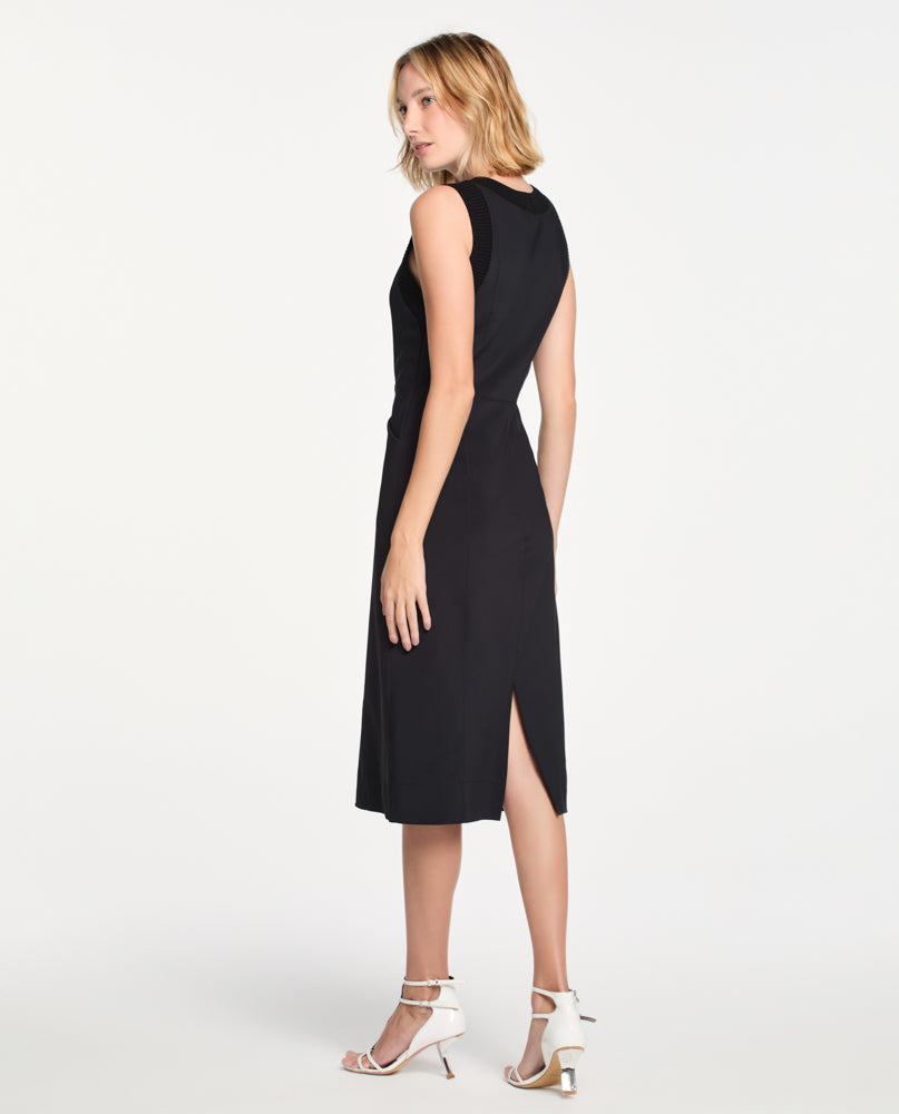 Vestido Lafort Com Tricot Cássia Technoblock®
