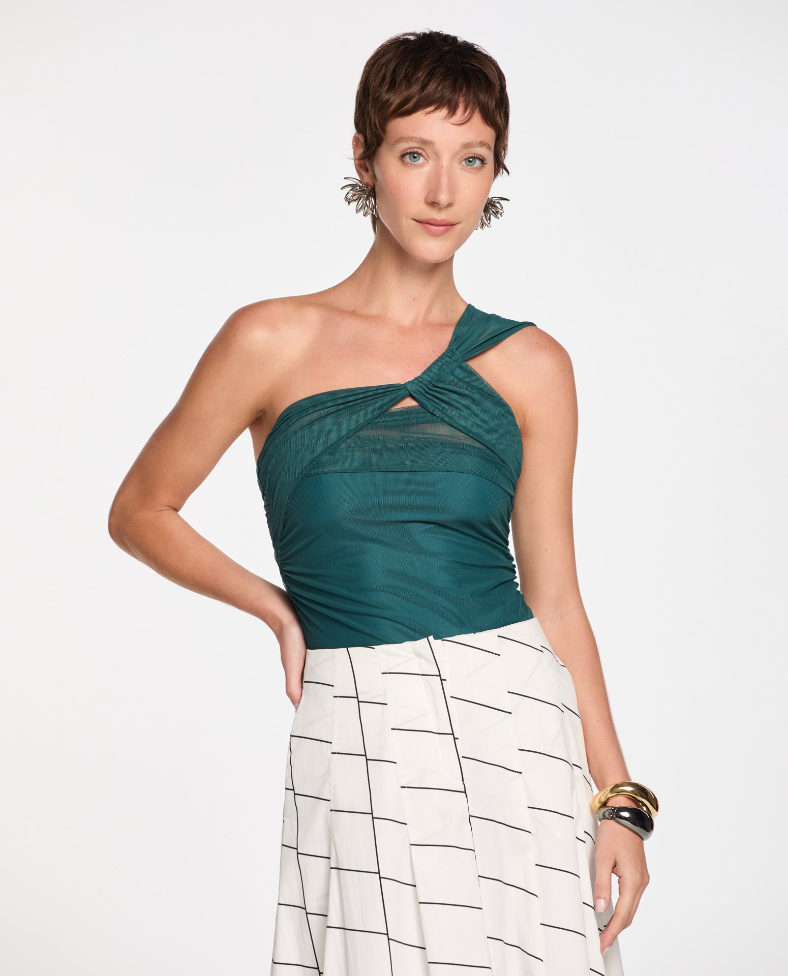 Body Lafort Assimétrico Giselle Tela Block