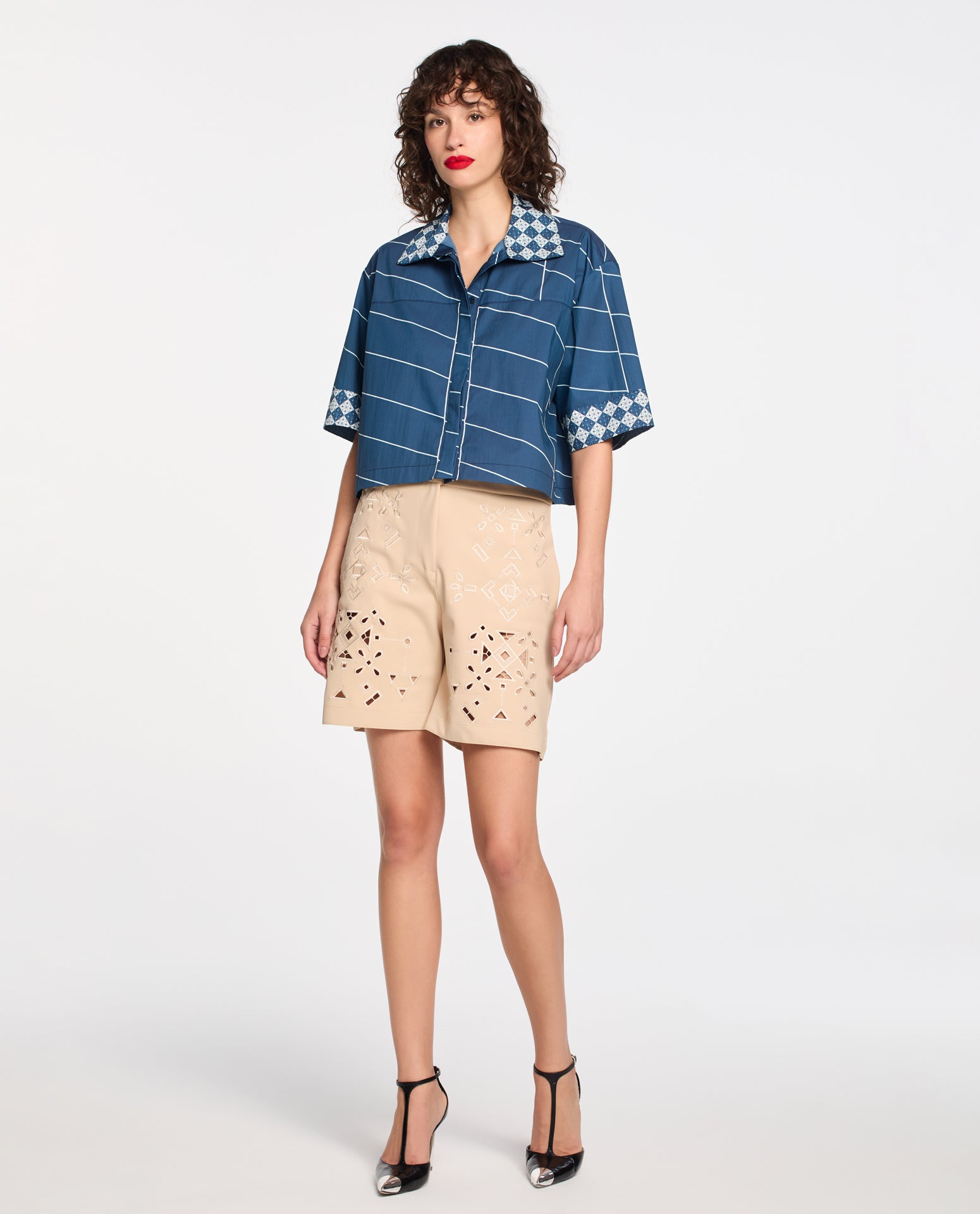 Shorts Lafort Com Bordado Fafa Technoblock®