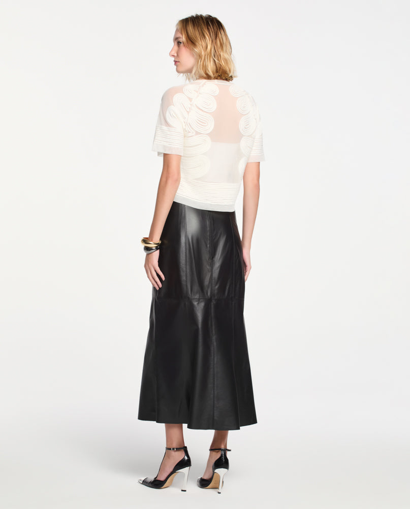 T-shirt Lafort Com Bordado Cora Tela Block