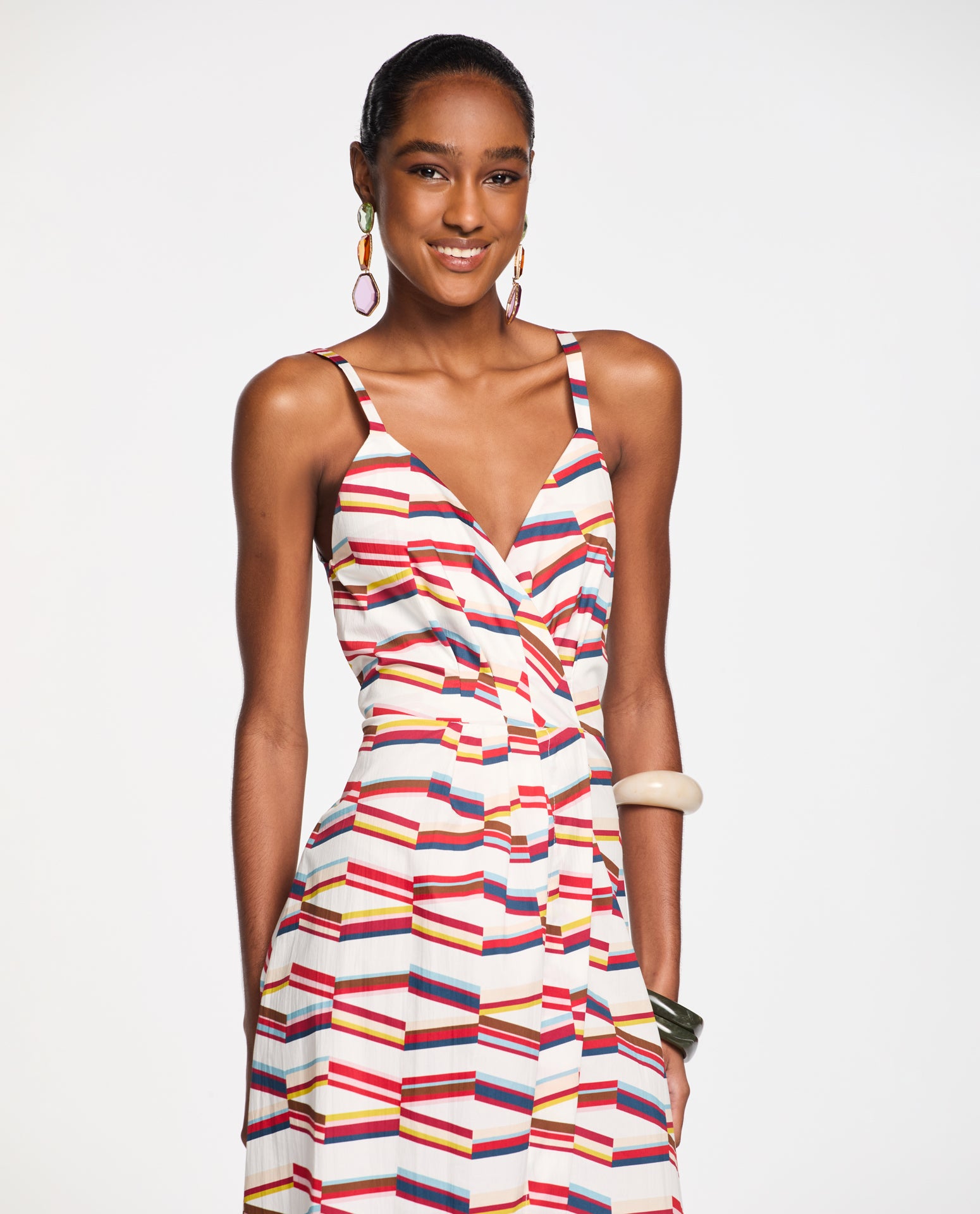 Vestido Lafort Midi Fernanda High Cotton Estampado