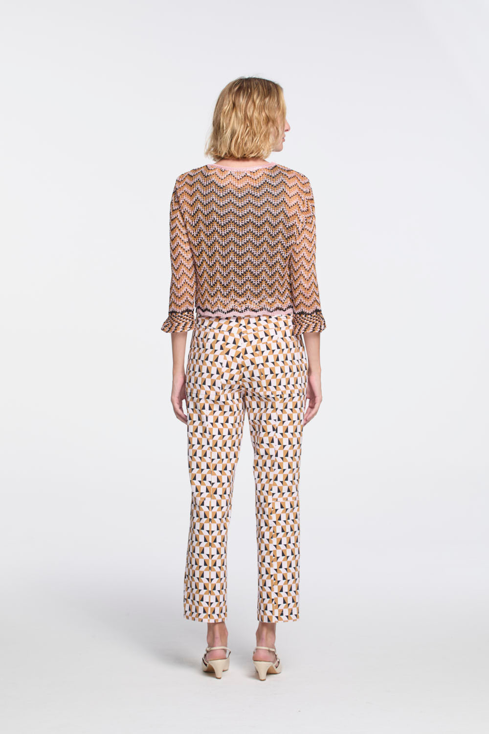 Calça Lafort Slim Paolla Technoblock® Estampado