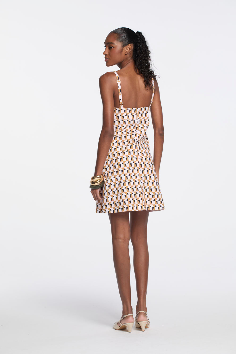 Vestido Lafort Mini Paolla Technoblock® Estampado