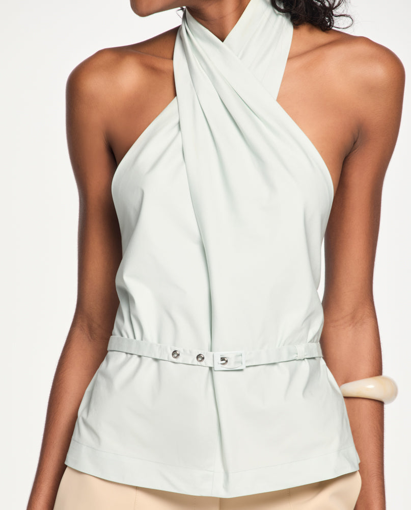 Top Lafort Transpassado Clara High Cotton