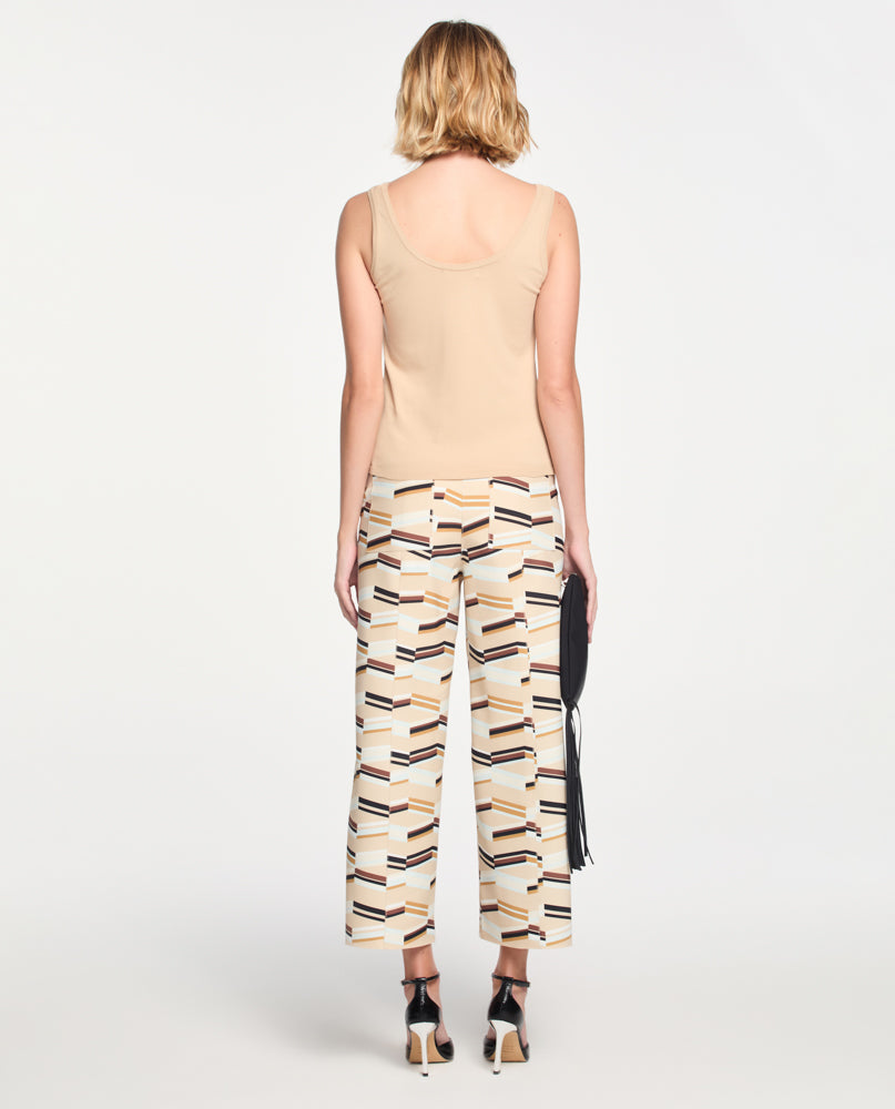 Calça Lafort Pantacourt Paolla Technoblock® Estampado