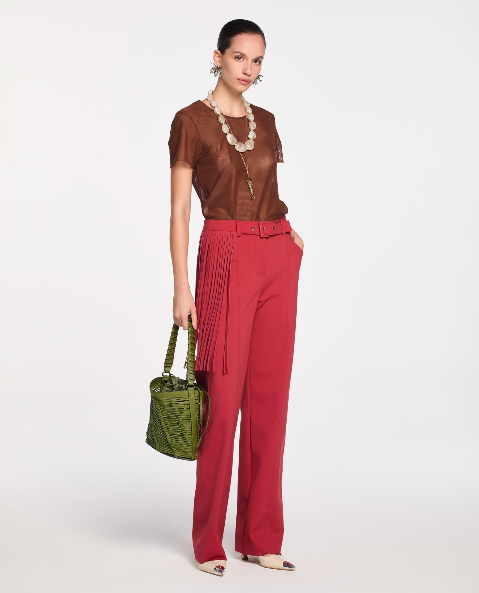 Blusa Lafort Manga Curta Tamires Tela Block