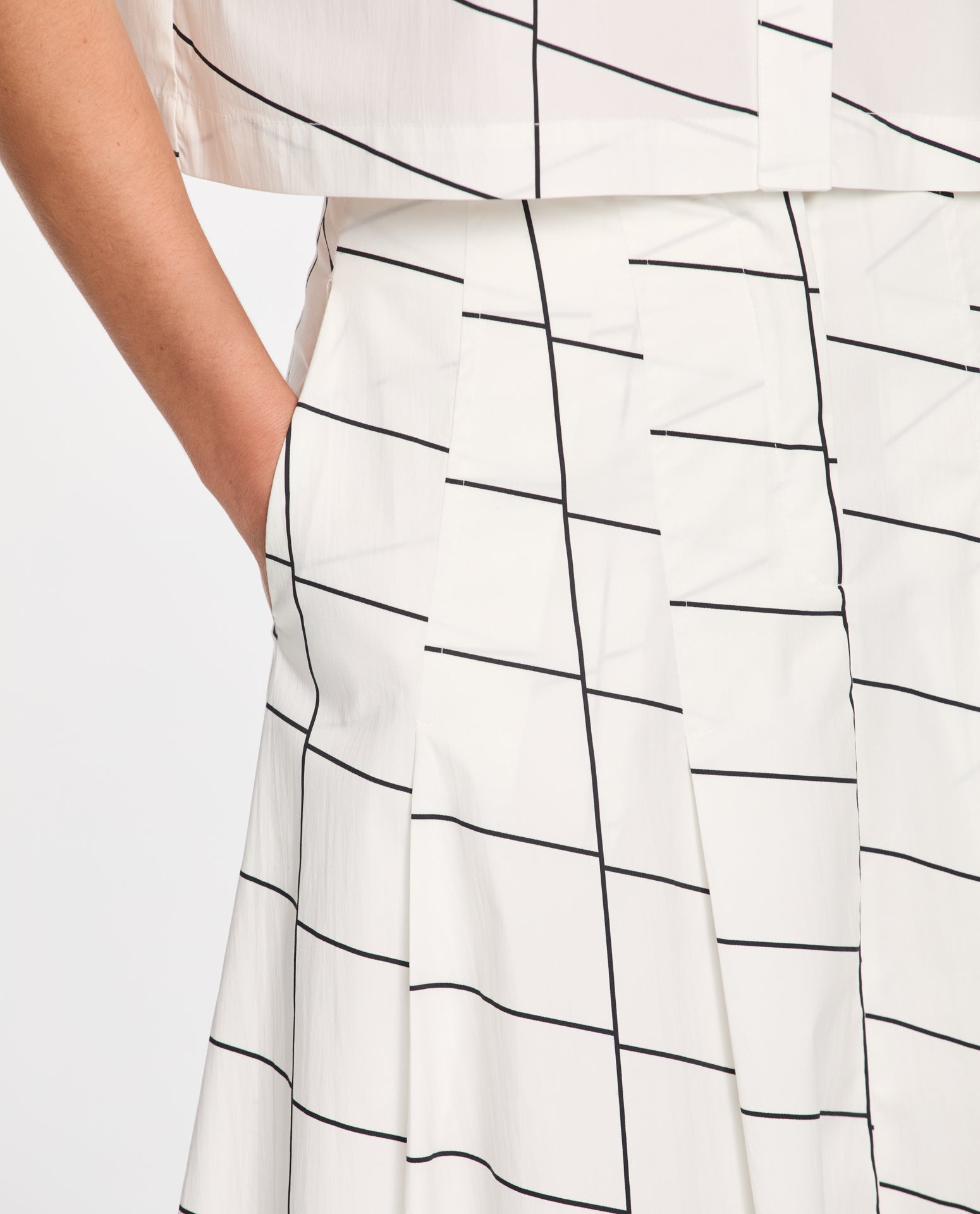 Saia Lafort Midi Carmen High Cotton Estampado