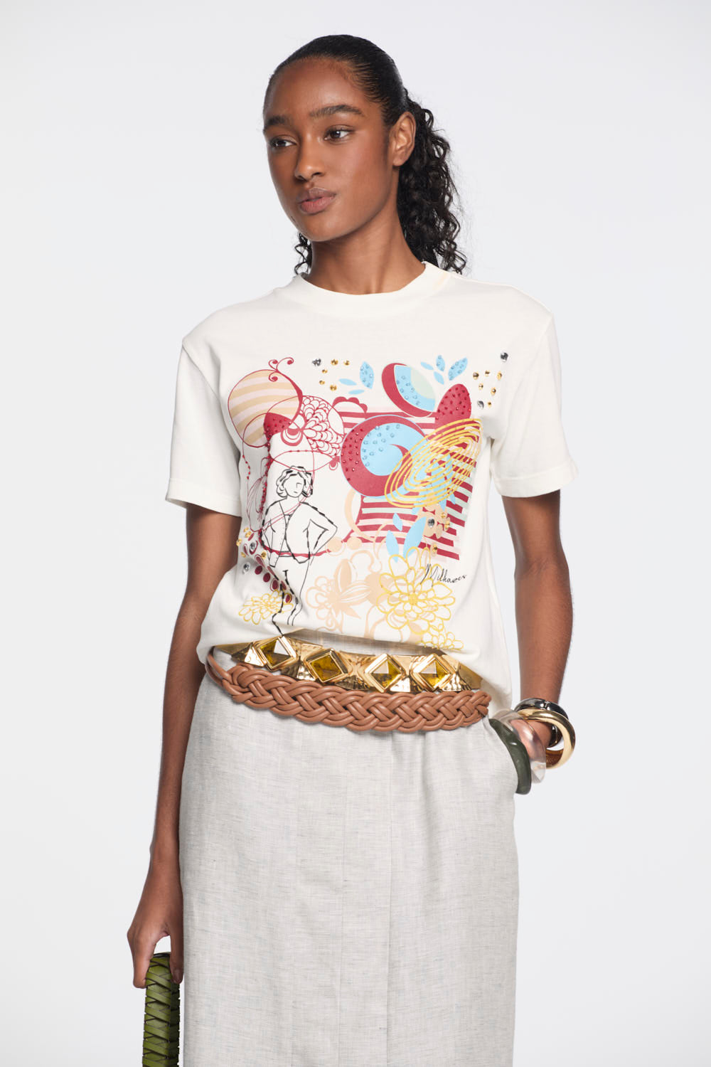 T-shirt Lafort Elis Malha