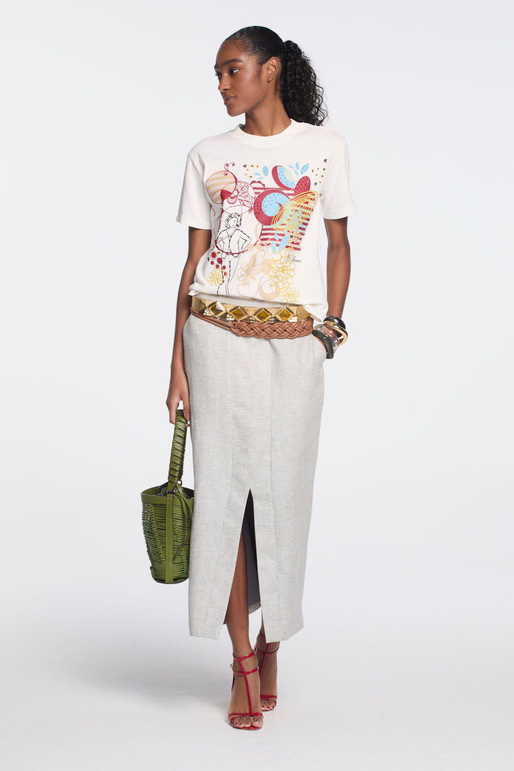 T-shirt Lafort Elis Malha