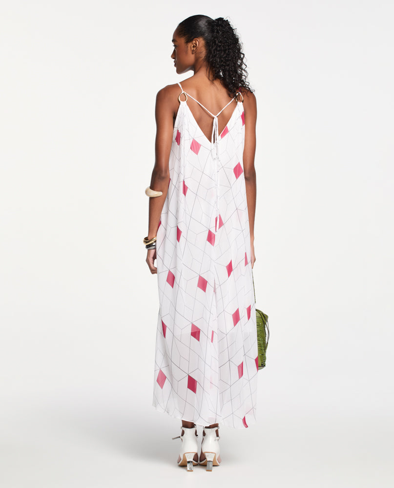 Vestido Lafort Amplo Ilê Georgette
