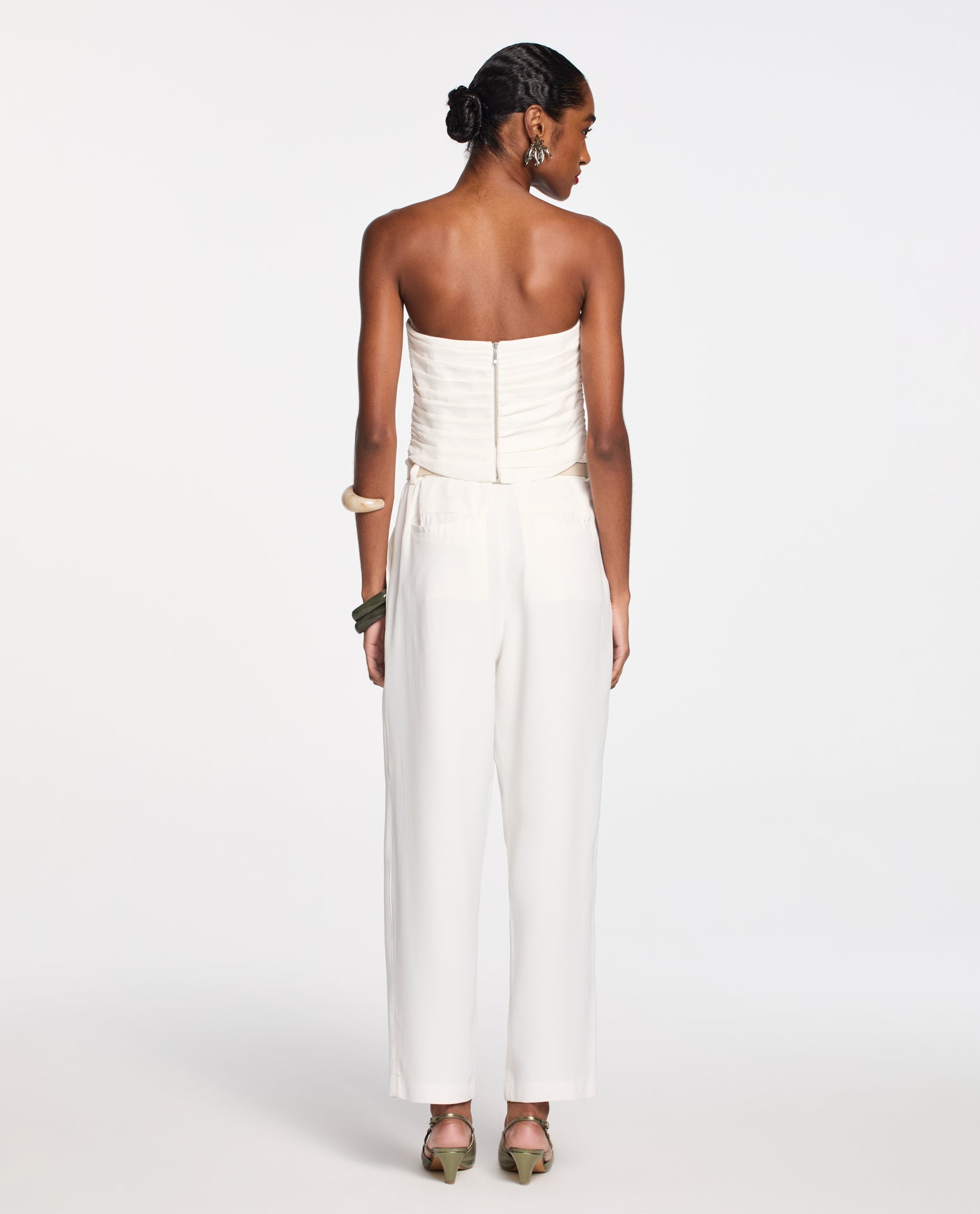 Top Lafort Sem Mangas Alcione Crepe