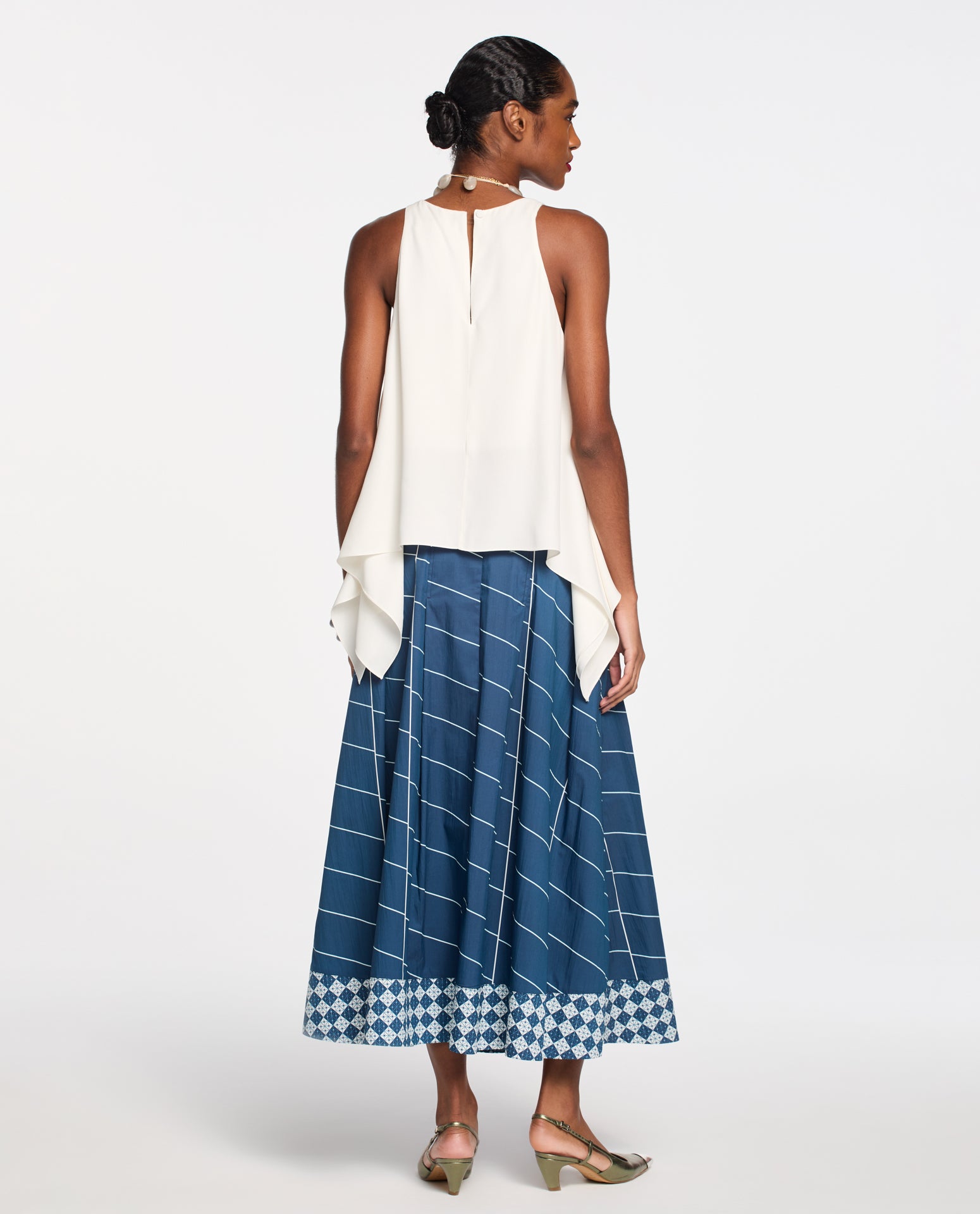 Top Lafort Com Pontas Claudia Crepe