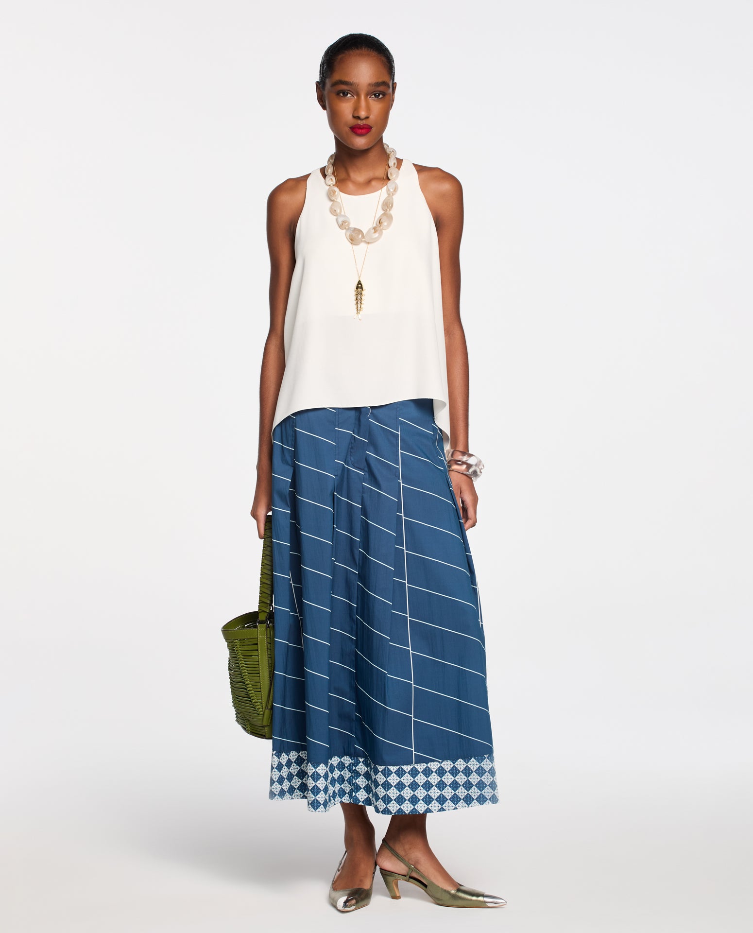 Top Lafort Com Pontas Claudia Crepe