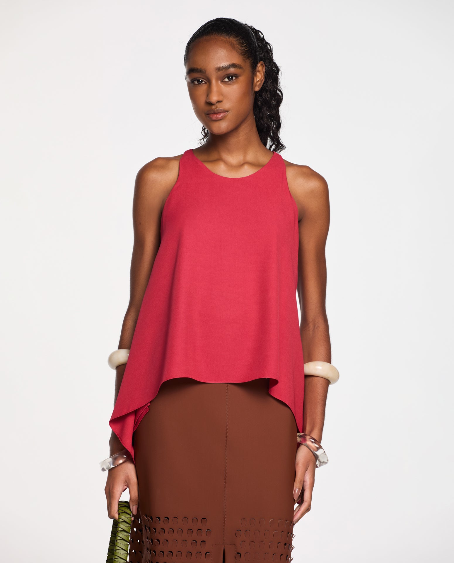 Top Lafort Com Pontas Claudia Crepe