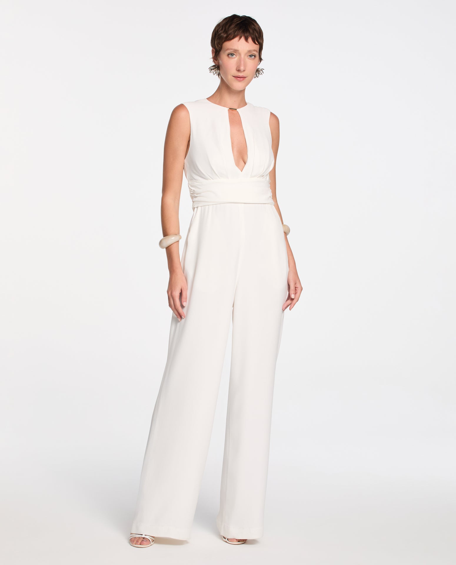 Macacão Lafort Cut Outs Alcione Crepe