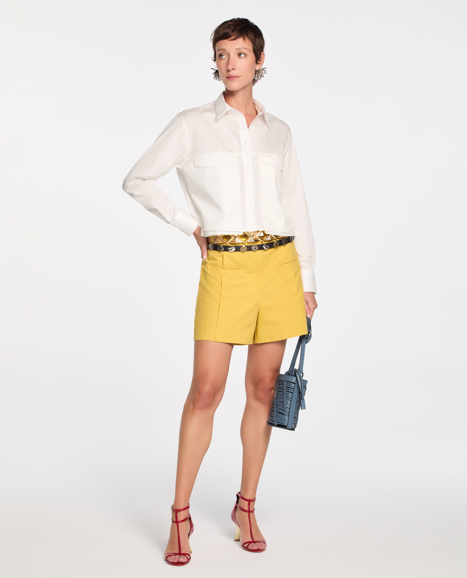 Shorts Lafort Com Vivo Adriana Cotton Twill