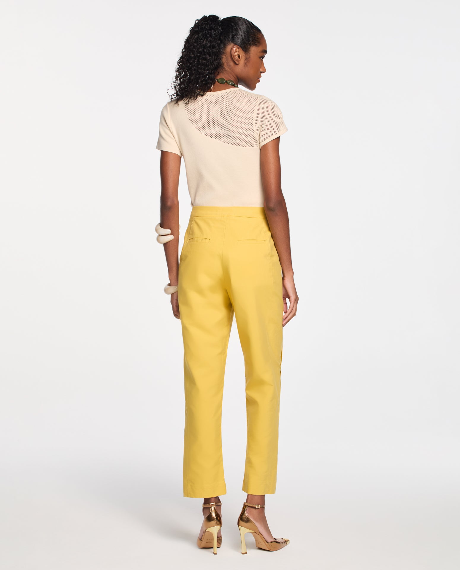 Calça Lafort Afunilada Adélia Cotton Twill