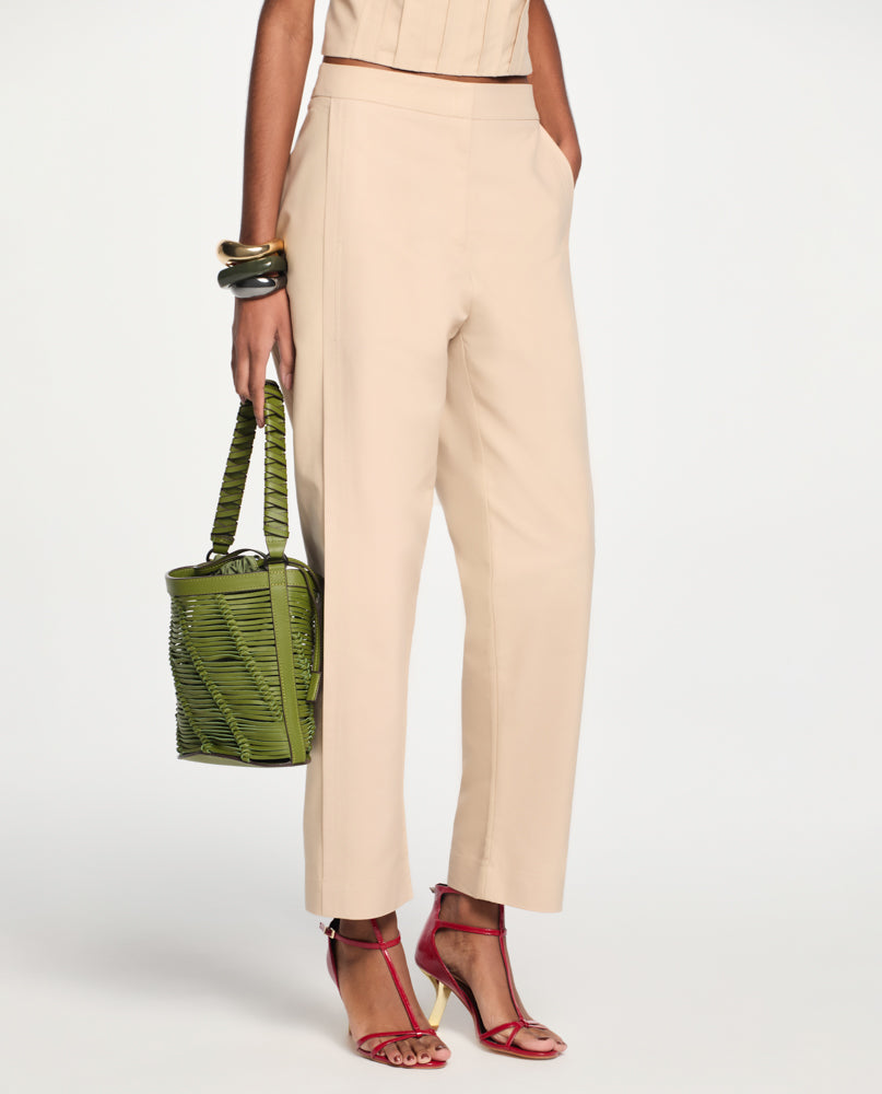 Calça Lafort Afunilada Adélia Cotton Twill