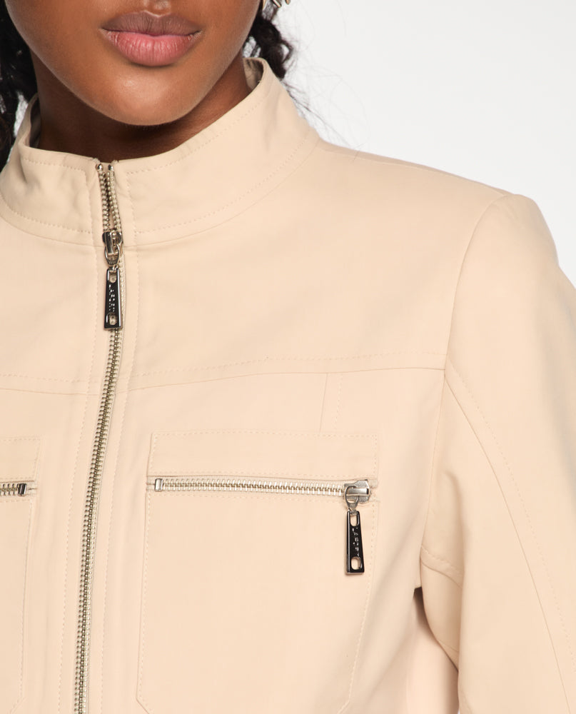Jaqueta Lafort Recortes Adélia Cotton Twill